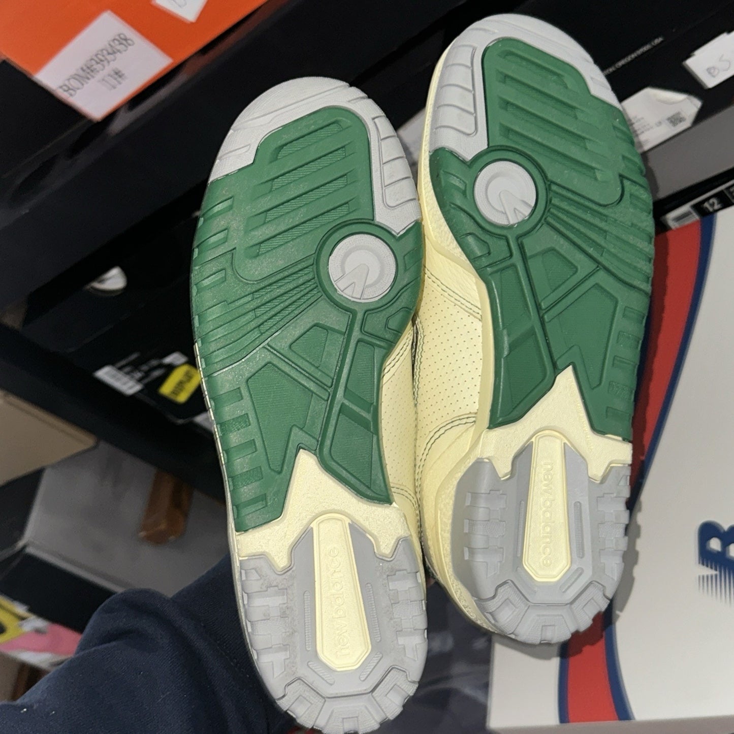 Size 7 - Aimé Leon Dore x New Balance 550 Masaryk Community Gym - Classic Pine