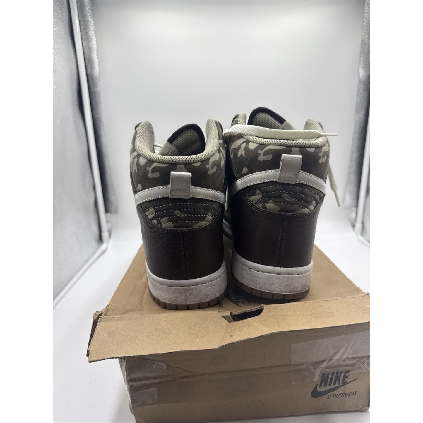 Size 12 - Nike Dunk Premium High Brown 2008