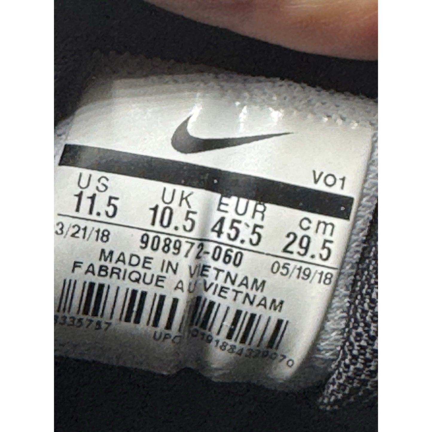 Size 11.5 - Nike Mamba Rage Bright Crimson