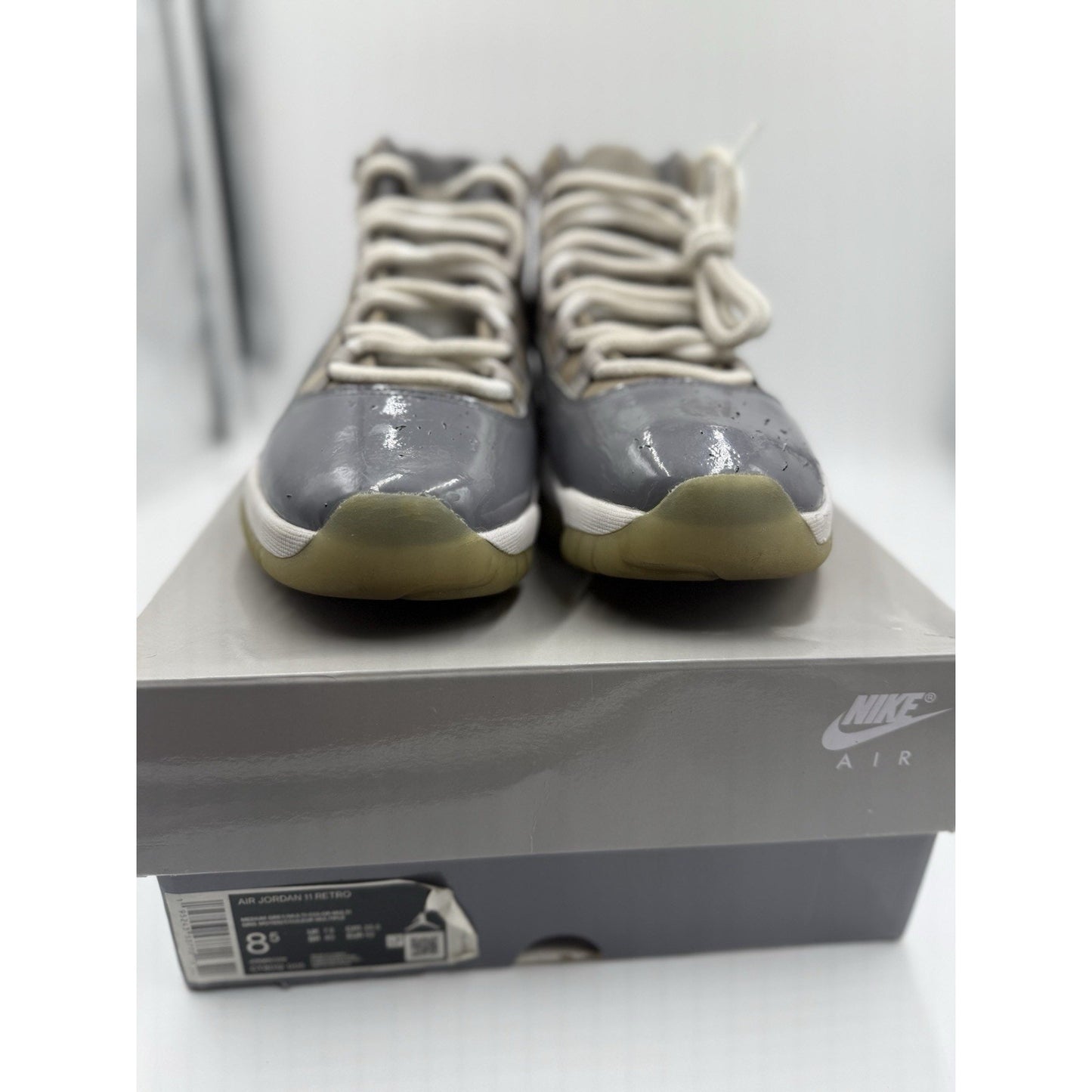 Size 8.5 - Jordan 11 Retro High Cool Grey Check Photos BS520