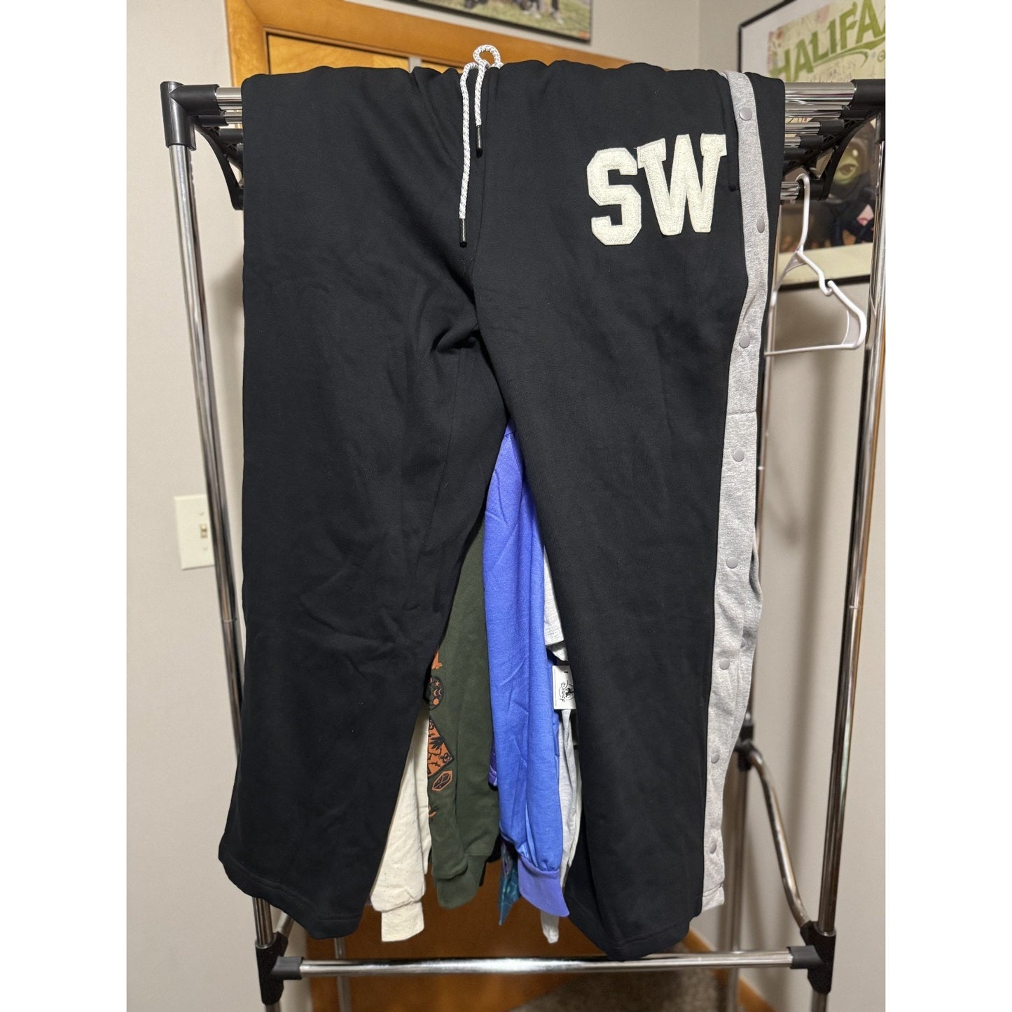 Disney Parks Star Wars Sweatpants With Buttons On The Legs