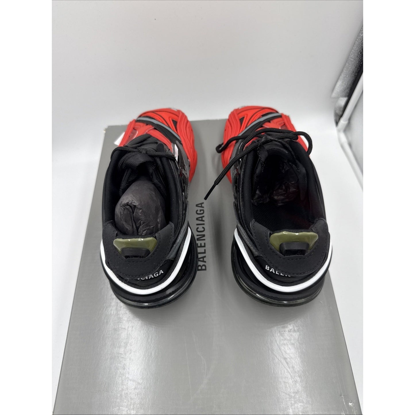 Size 7 - Balenciaga Tyrex Low Black Red W