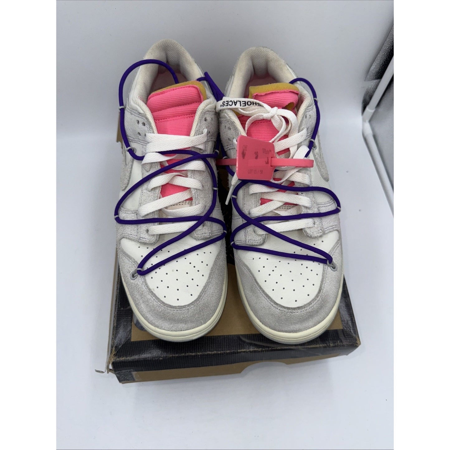 Size 12 - Nike Off-White x Dunk Low Lot 15 of 50