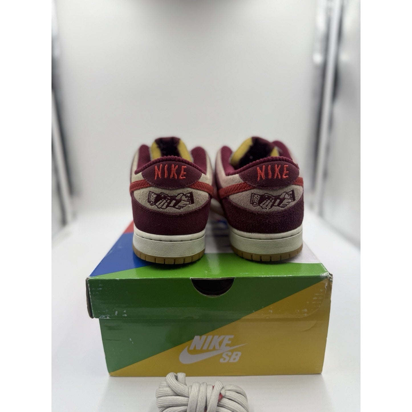 Size 11 - Nike Skate Like a Girl x Dunk SB Low White