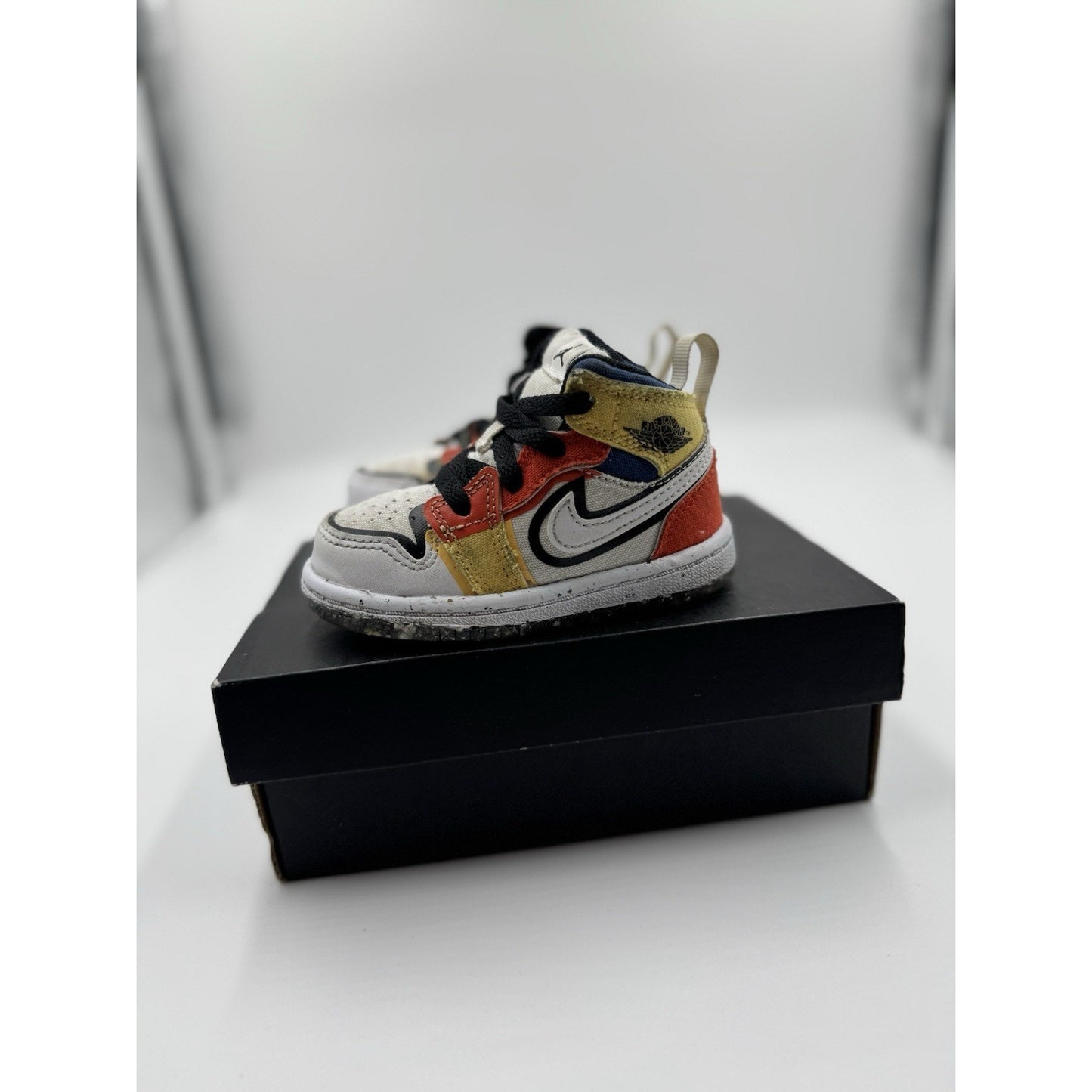 Size 6c Jordan 1 Mid SE White Picante DV1321-100 BS611