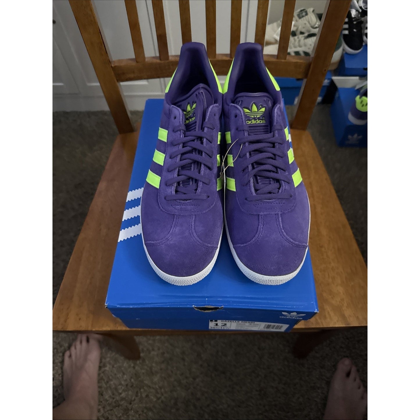 Size 12 - adidas Lionel Messi x Gazelle Triunfo Estelar Pack BS103