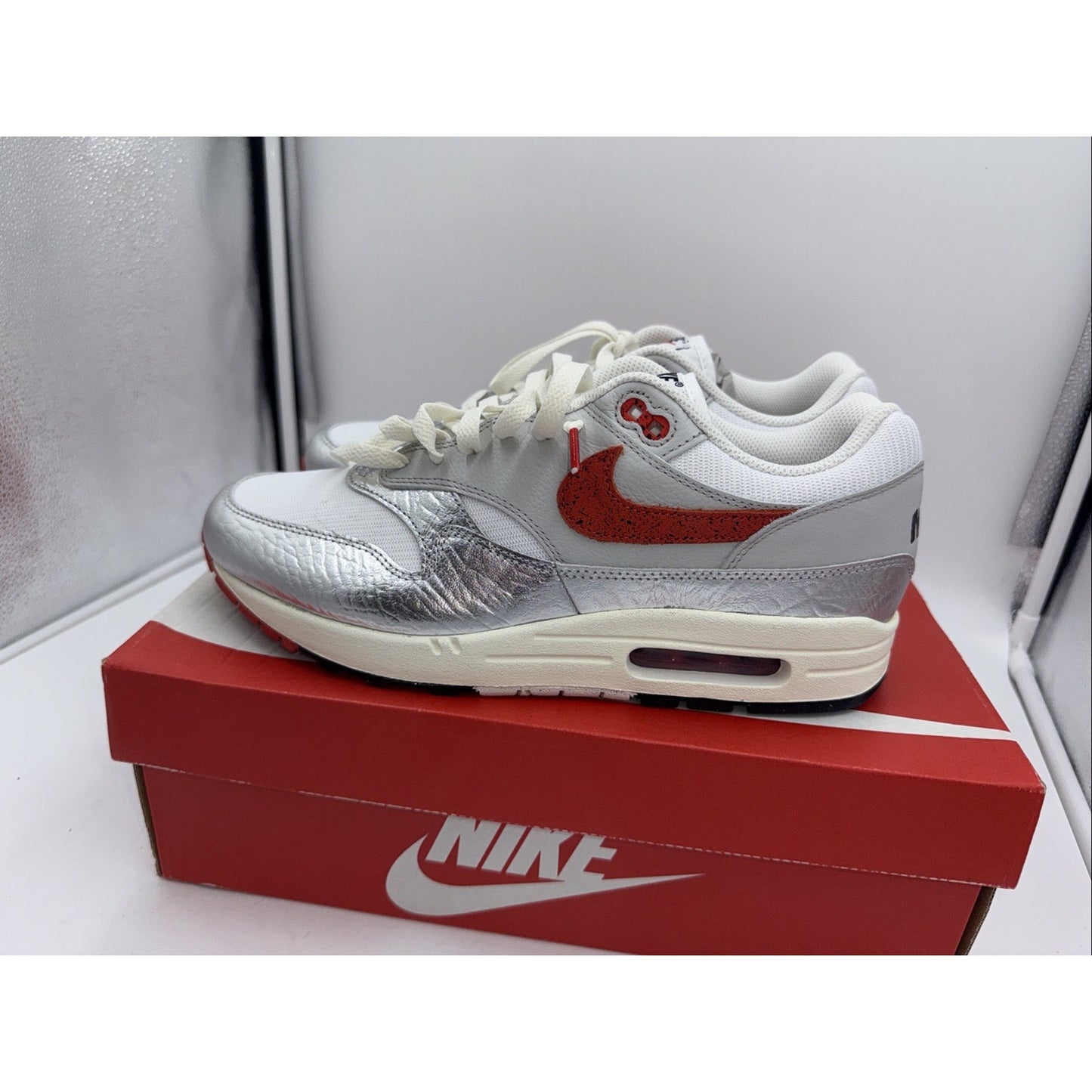 Size 10 - Nike Air Max 1 Premium SE Hot Sauce