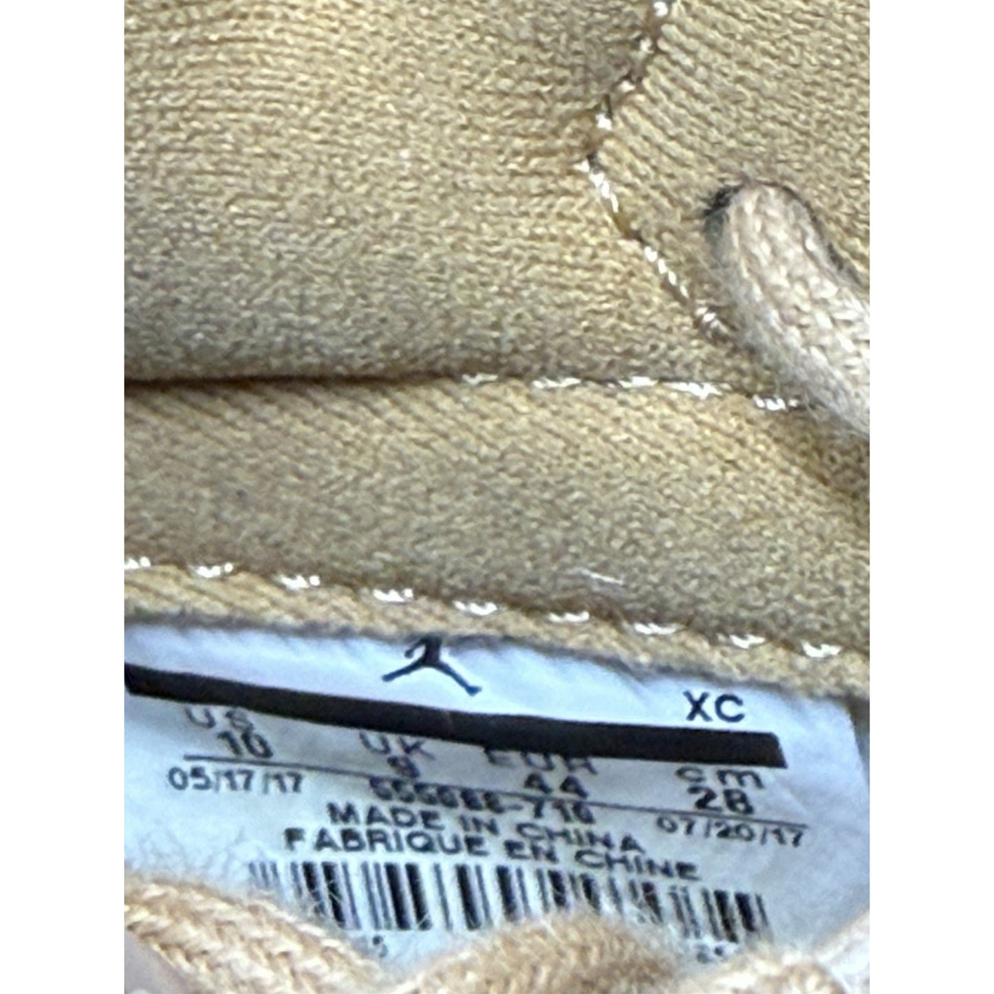 Size 10 - Air Jordan 1 Retro OG High Wheat