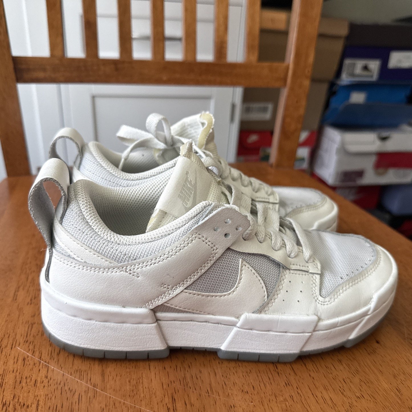 Size 6.5 - Nike Dunk Disrupt Low Photon Dust W NBS052