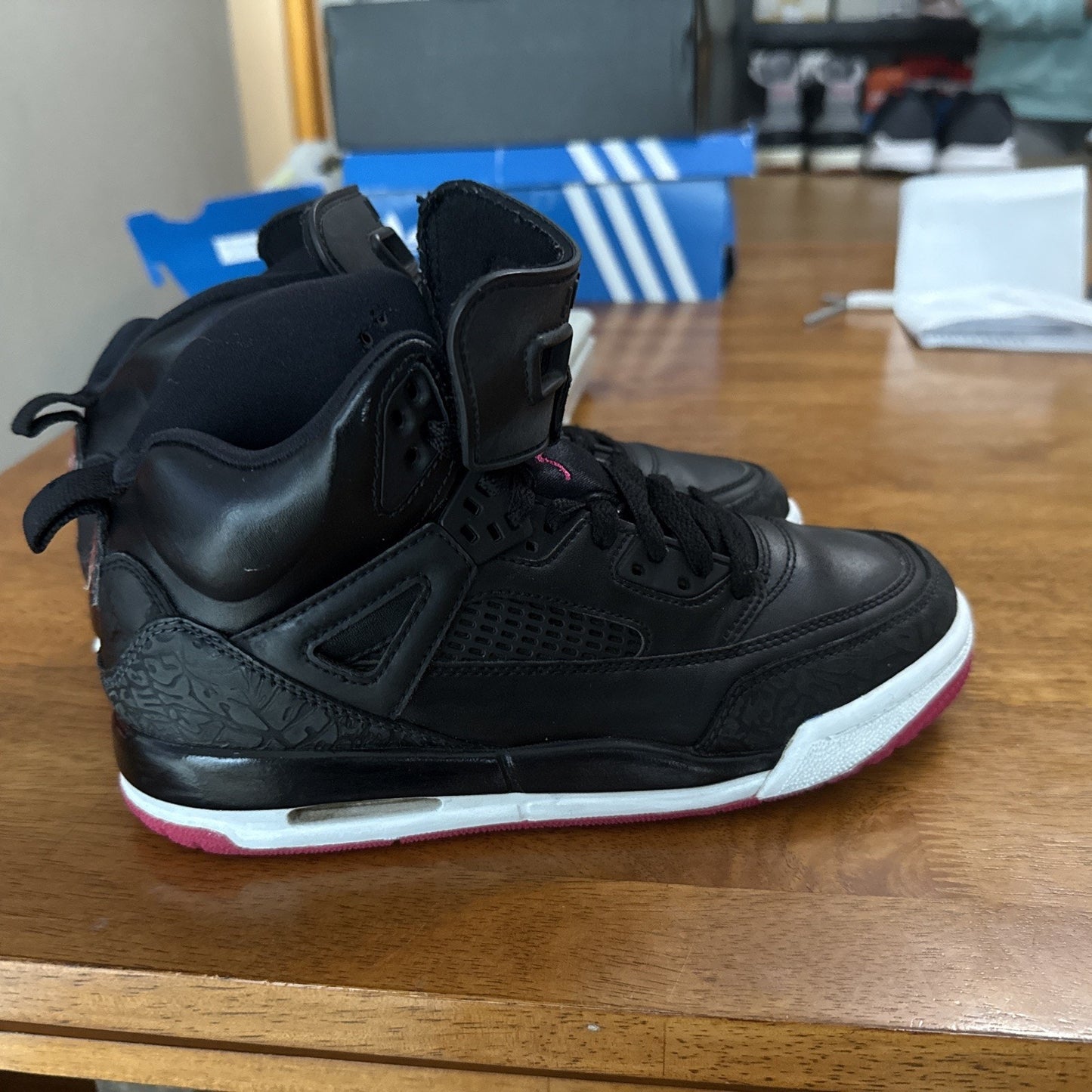 Size 6Y (GS) - Jordan Spizike Mid Deadly Pink NBS061