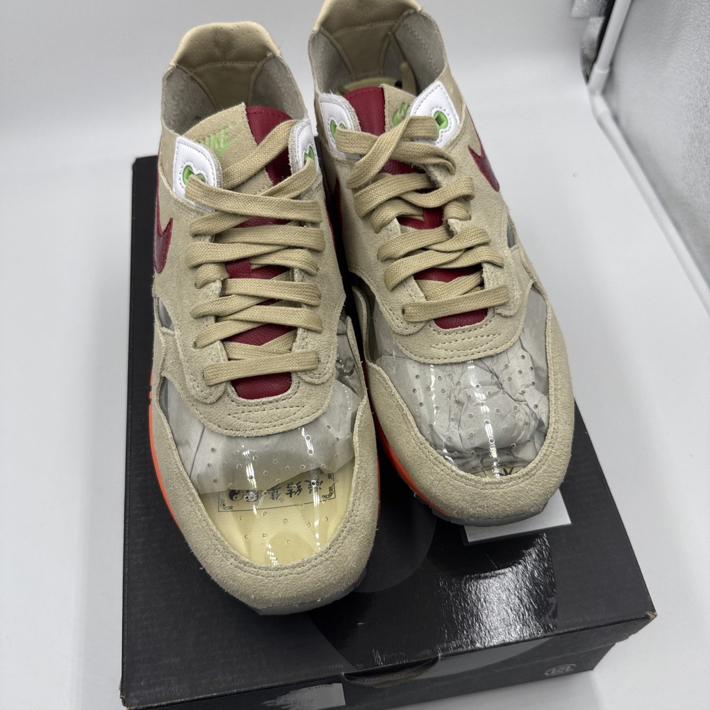 Size 10 - Nike CLOT x Air Max 1 2021 Kiss of Death