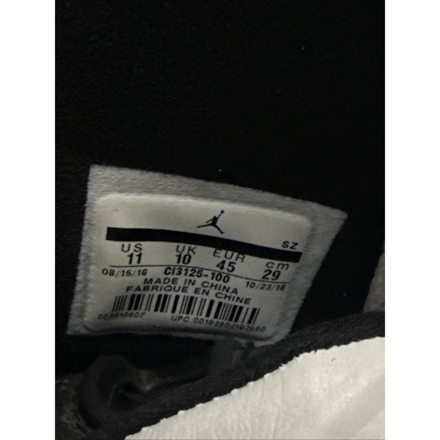 Size 11 - Air Jordan 6 Retro LTR Flint