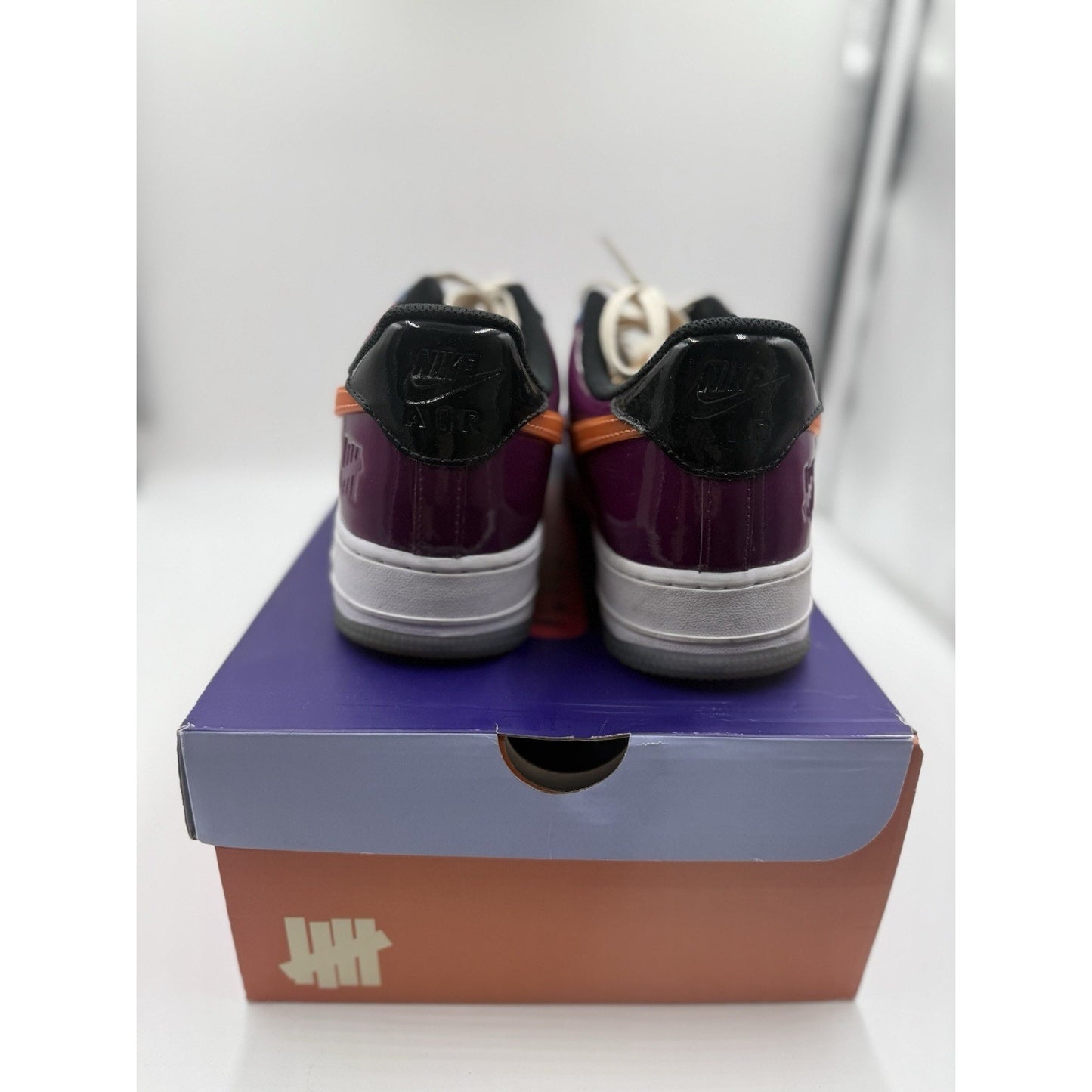 Size 10.5 - Nike Undefeated x Air Force 1 Low Total Orange