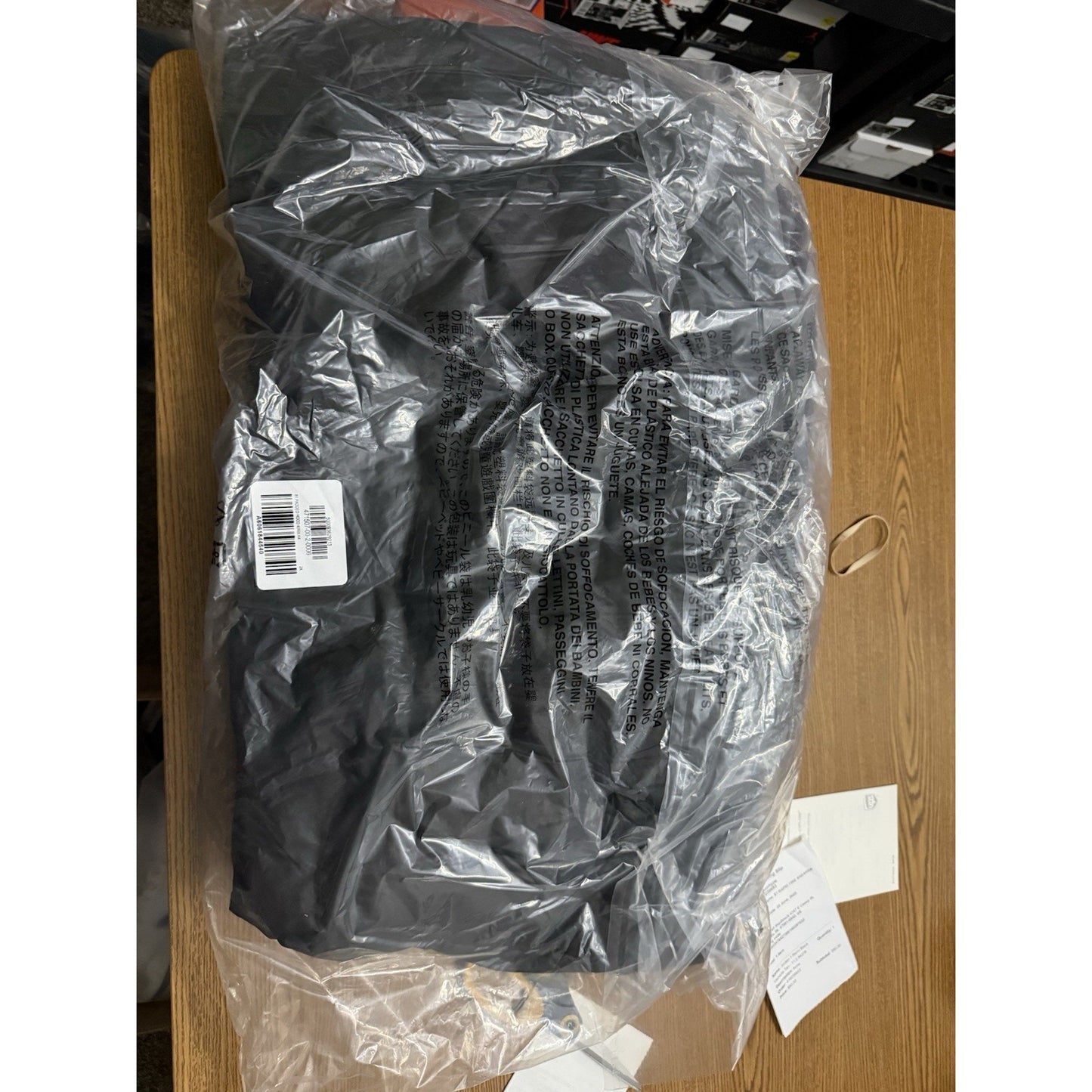 Yeezy Gap Padded Hood Anorak Men's Large Black