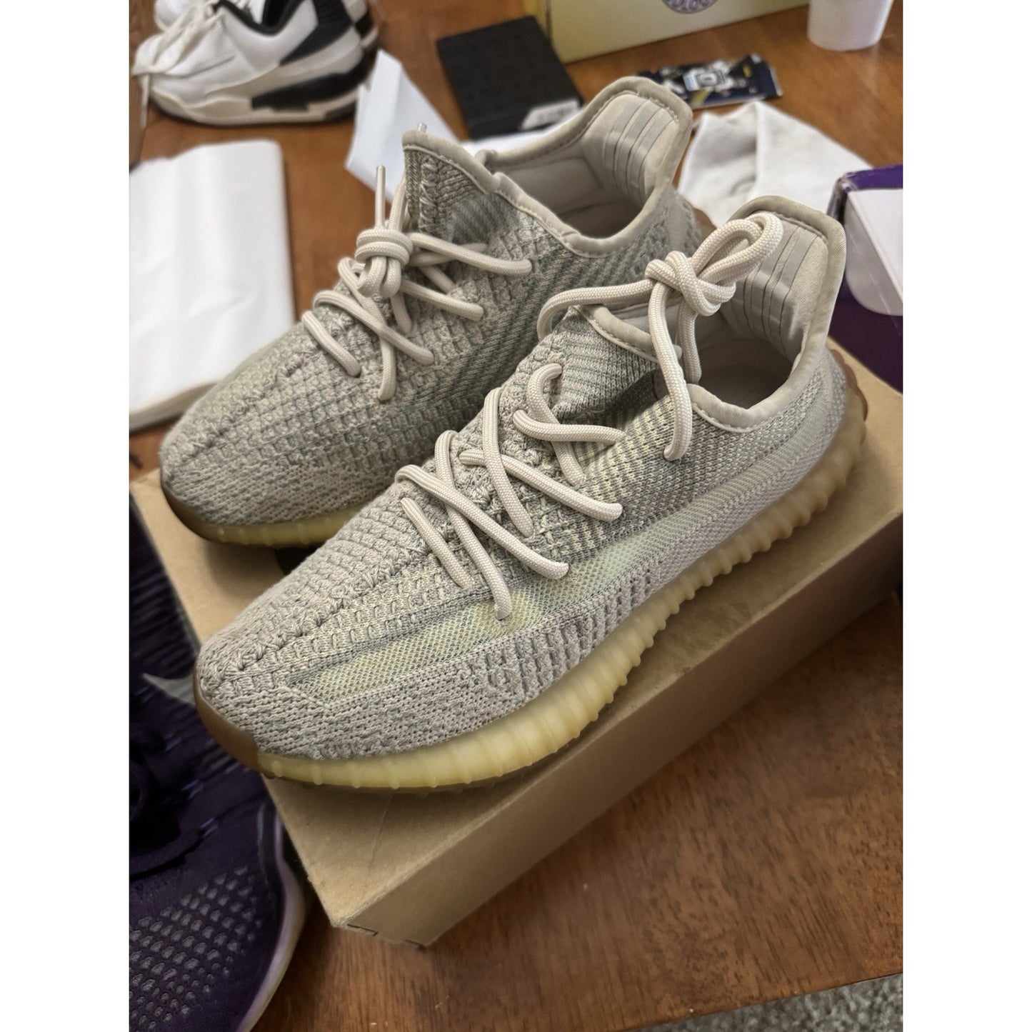 Size 6 - Yeezy Boost 350 V2 Citrin Non-Reflective BS309