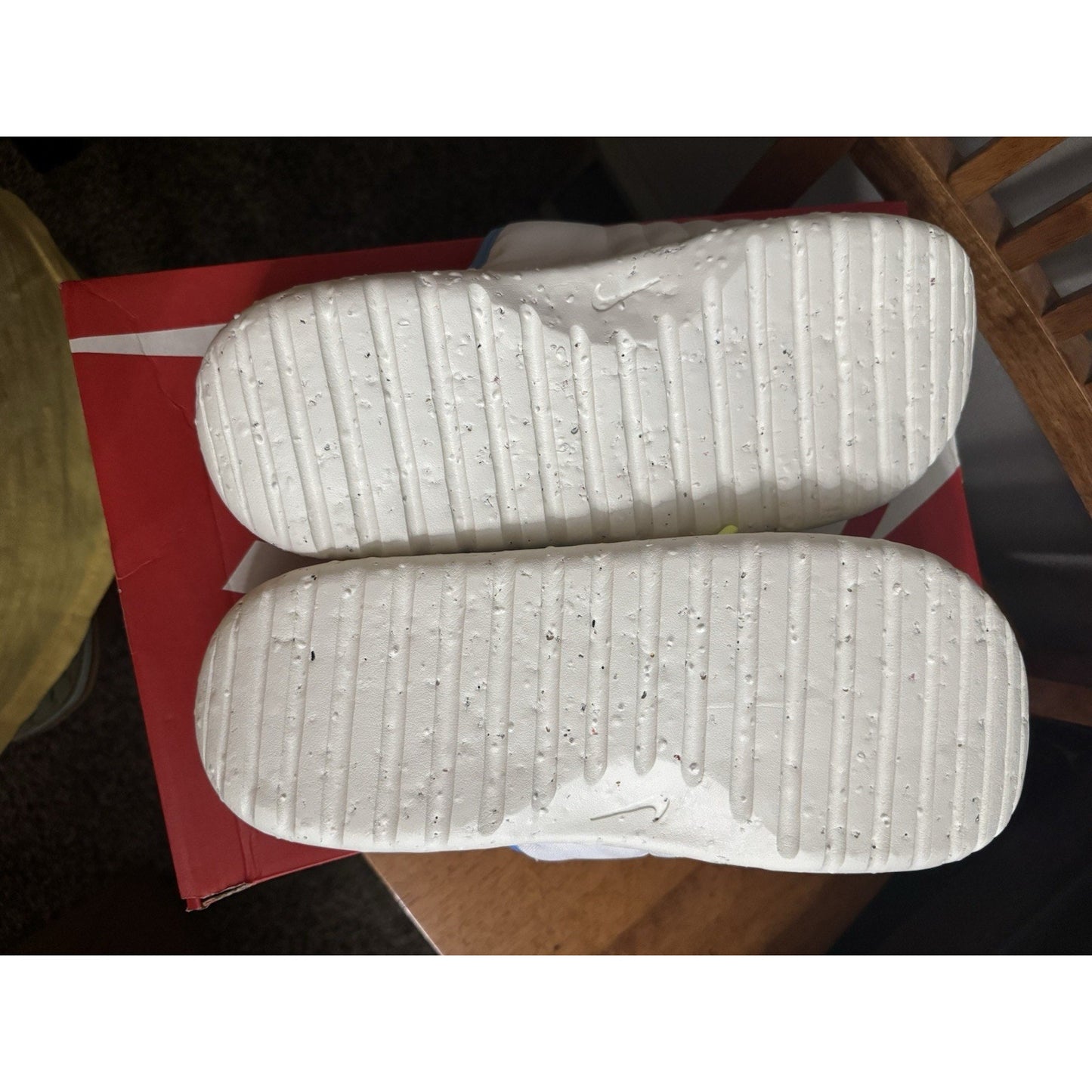 Nike Asuna 2 Slide Sandal White/University Blue DX2942100 Size 12 BS306