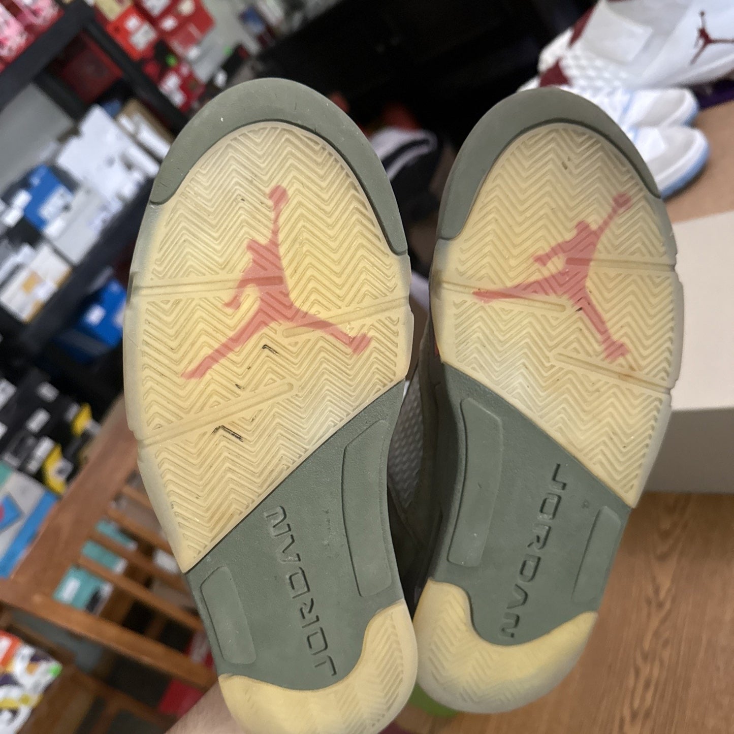 Size 8 - Air Jordan 5 Retro 2024 Olive