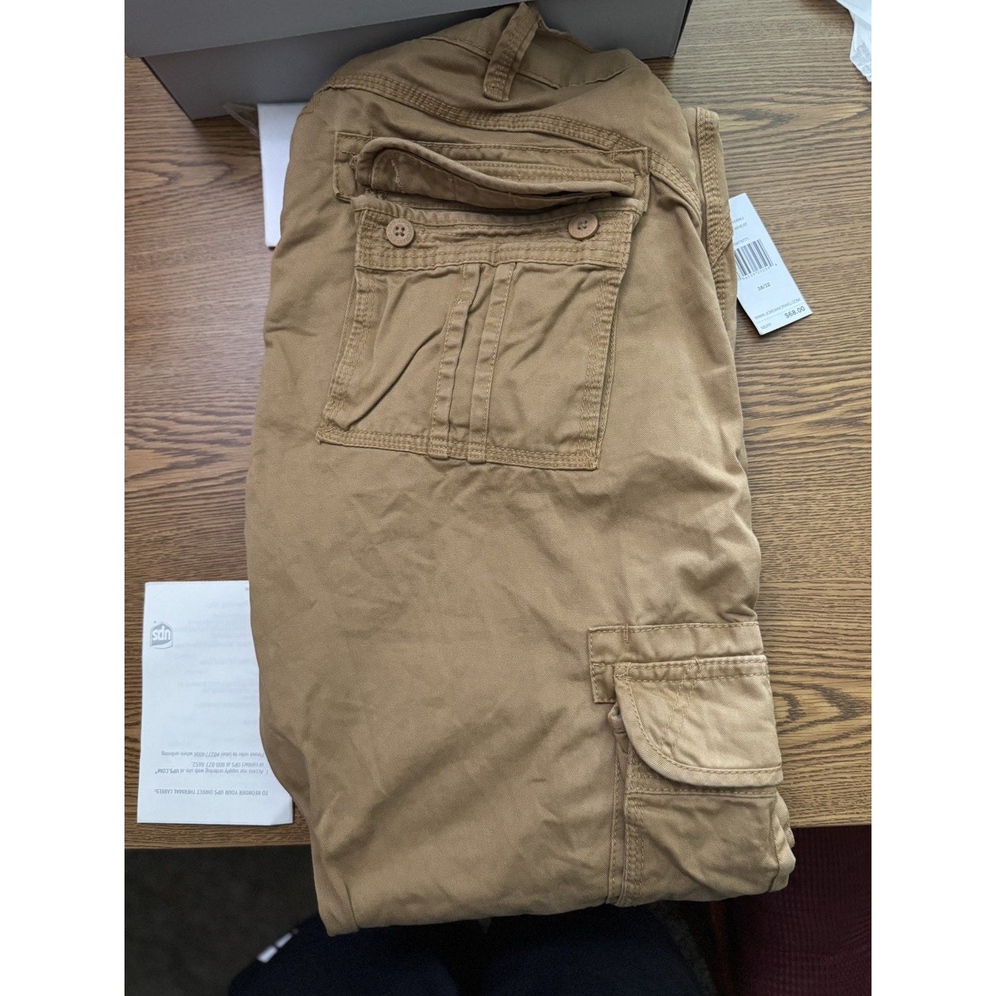 Size 38/32 Jordan Craig Wheat