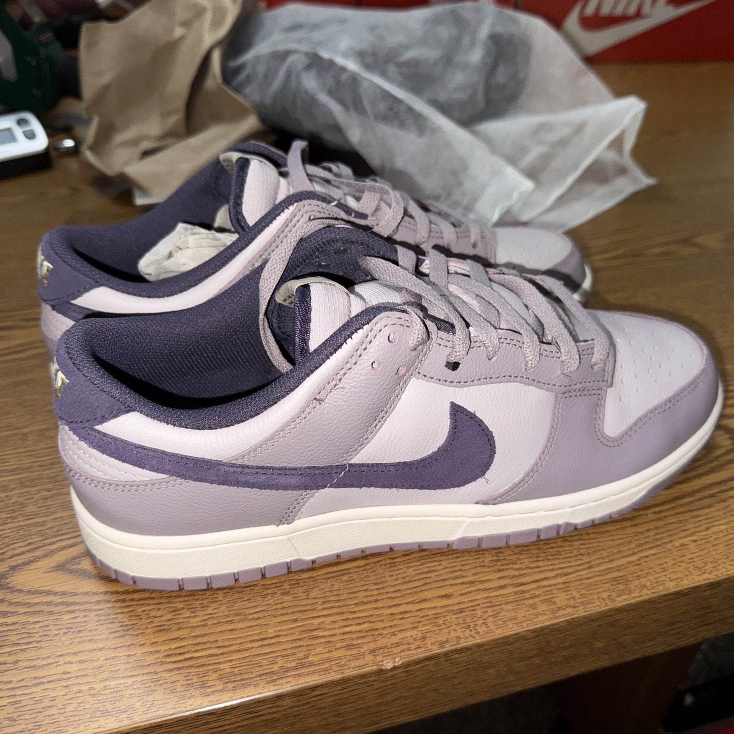 Size 10.5 Nike Dunk Low 5 Light Violet Ore Platinum Violet