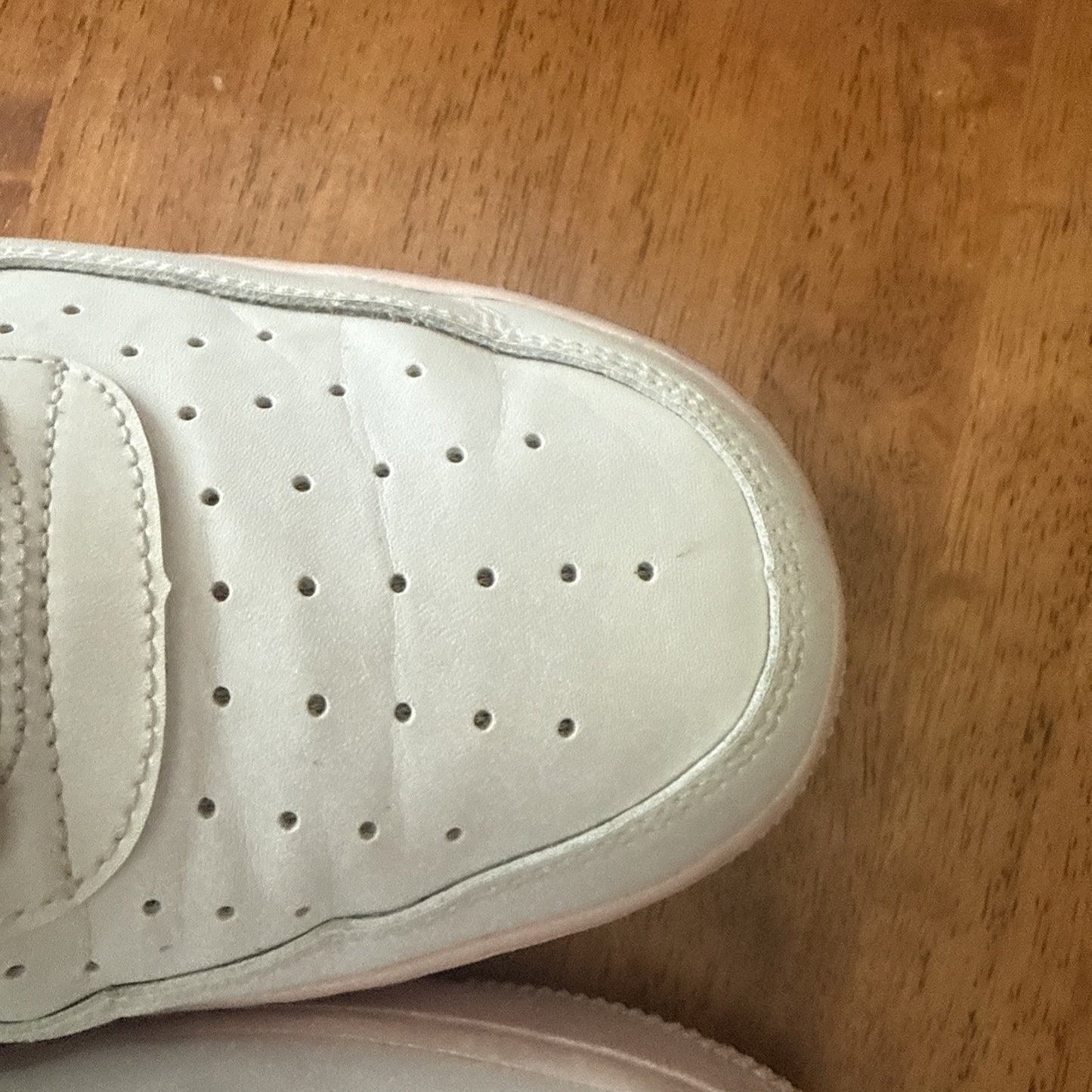 Size 13 - Nike Air Force 1 '07 Low White Pink Sole NBS032