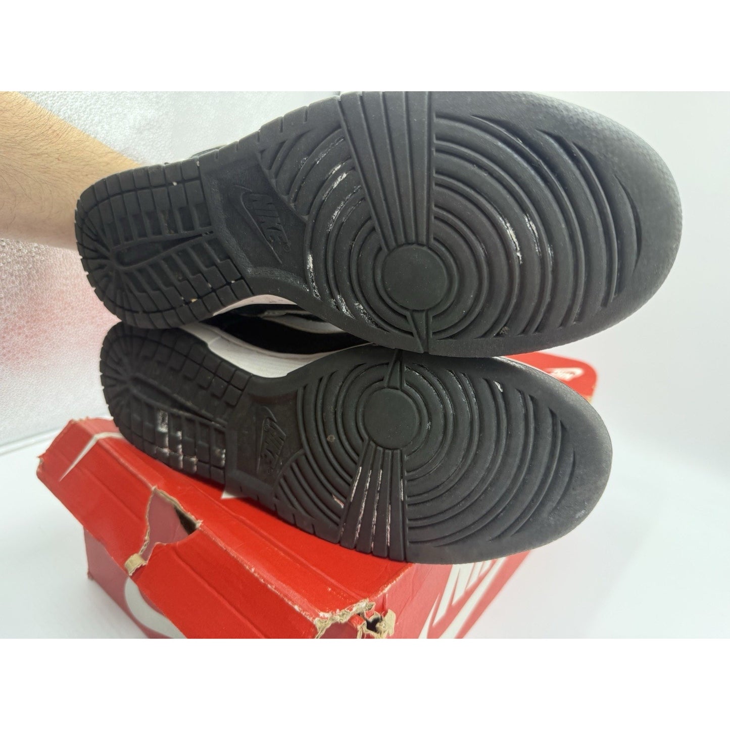 Size 10.5 - Nike Dunk Low Black Panda