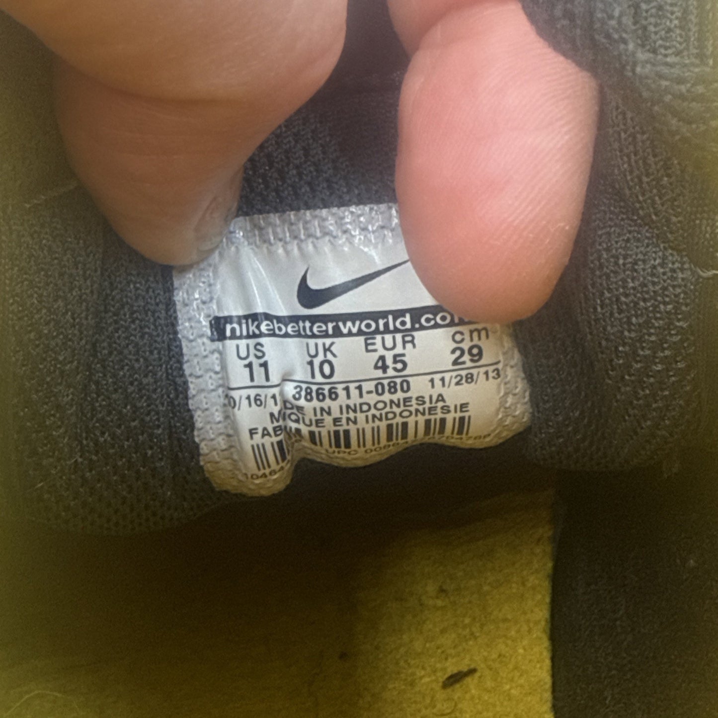 Size 11 - Nike Mavrk 2 Low Black White