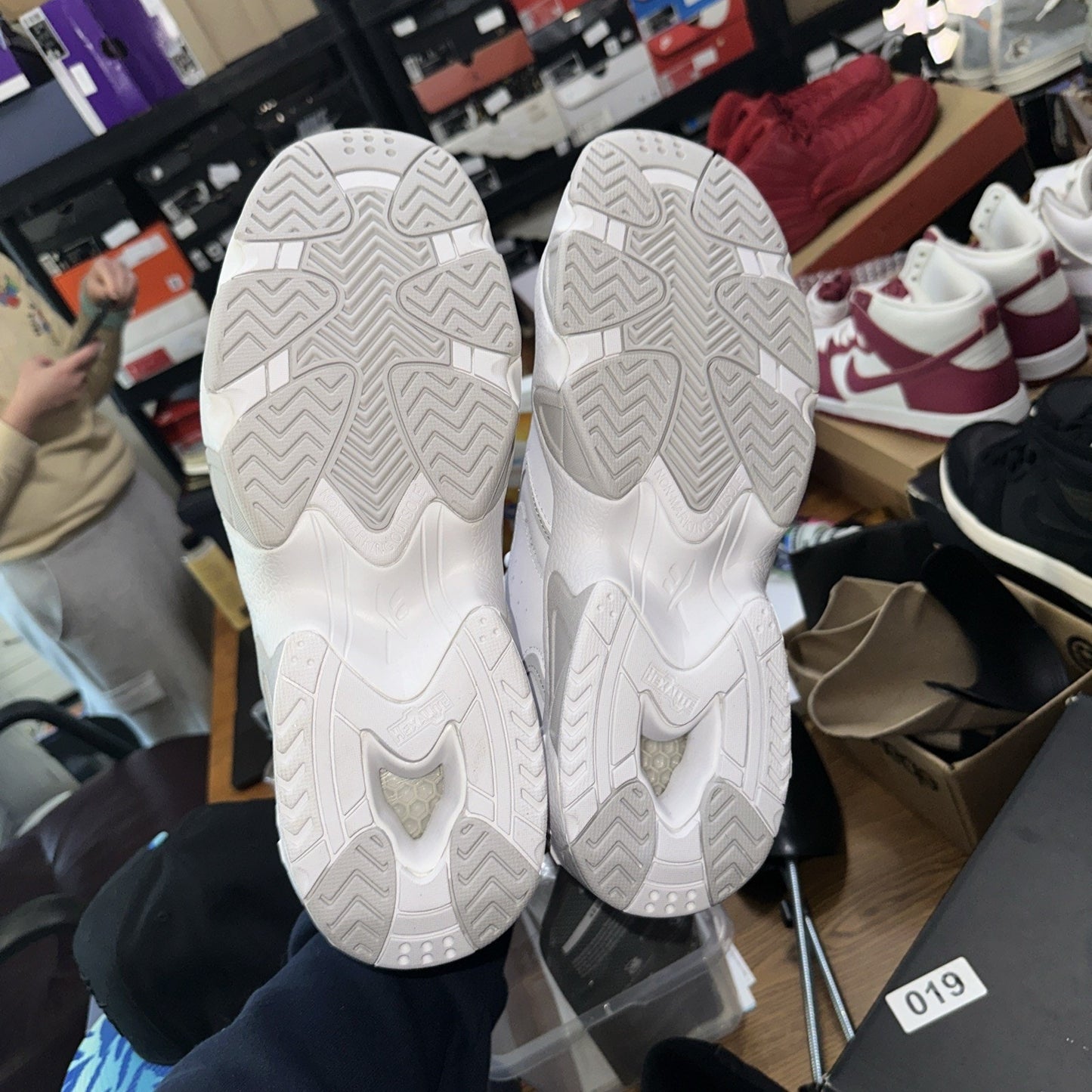 Size 13 - Reebok Mobius OG MU Snowy Grey