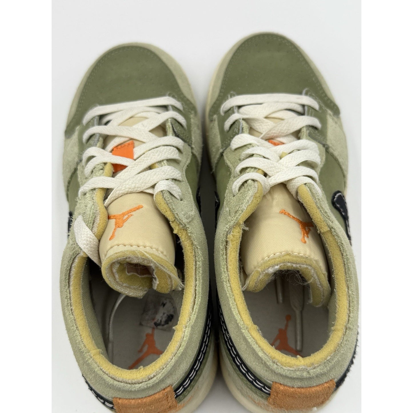 Size 4.5 (GS) - Air Jordan 1 SE Craft Low Sky J Light Olive
