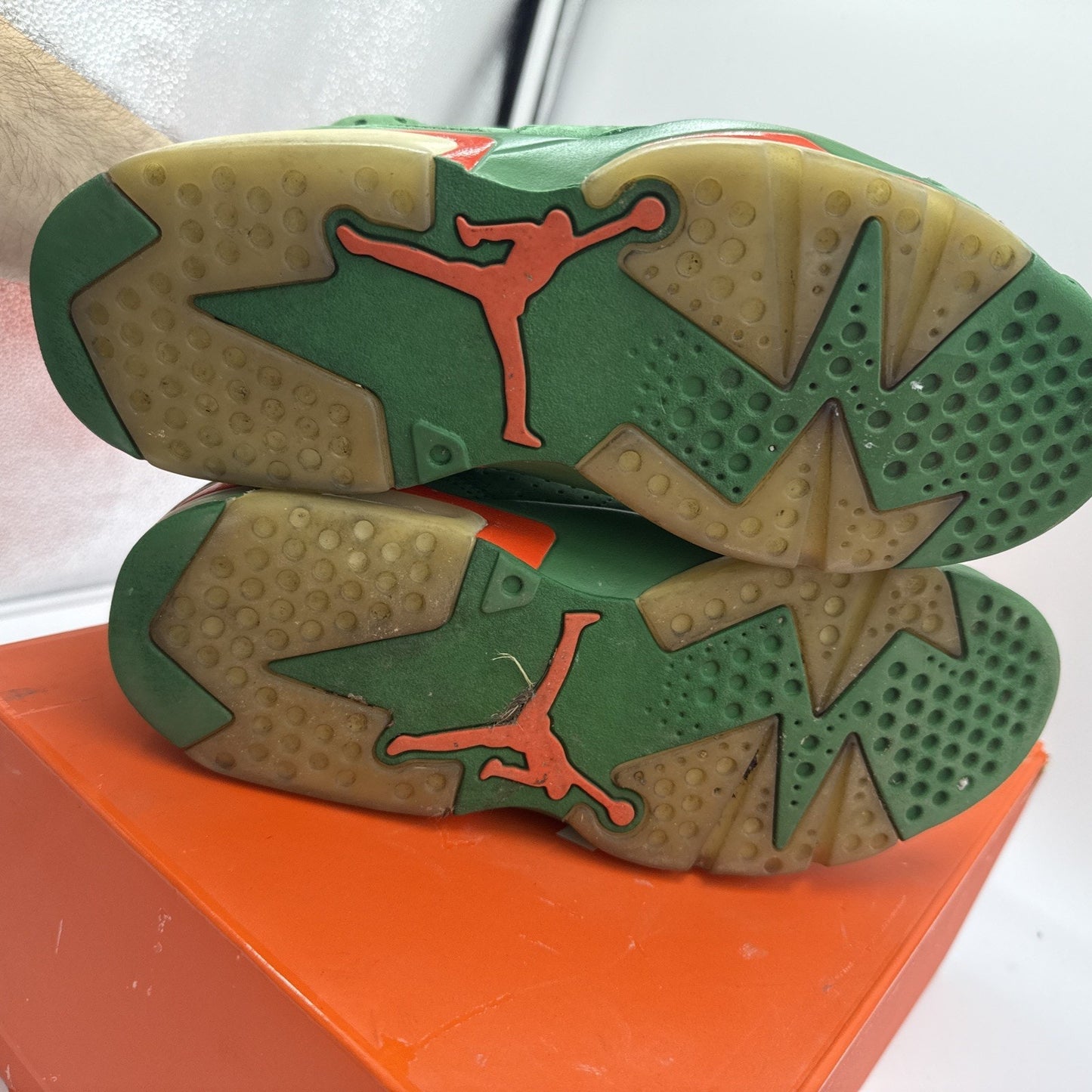 Size 8.5 - Air Jordan 6 Retro NRG Green Suede Gatorade