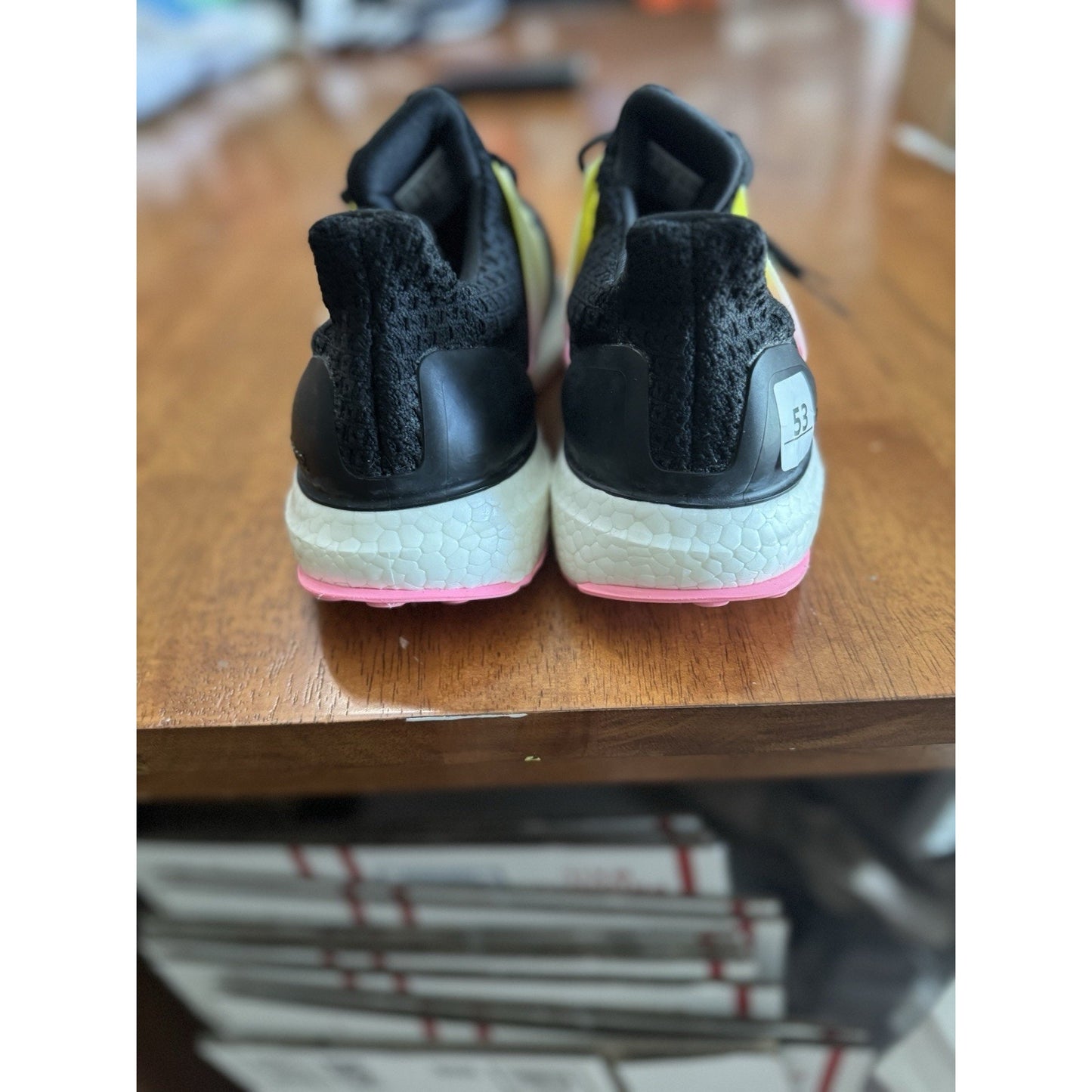 Size 9 - adidas UltraBoost 5.0 DNA Black Beam Pink W NBS175