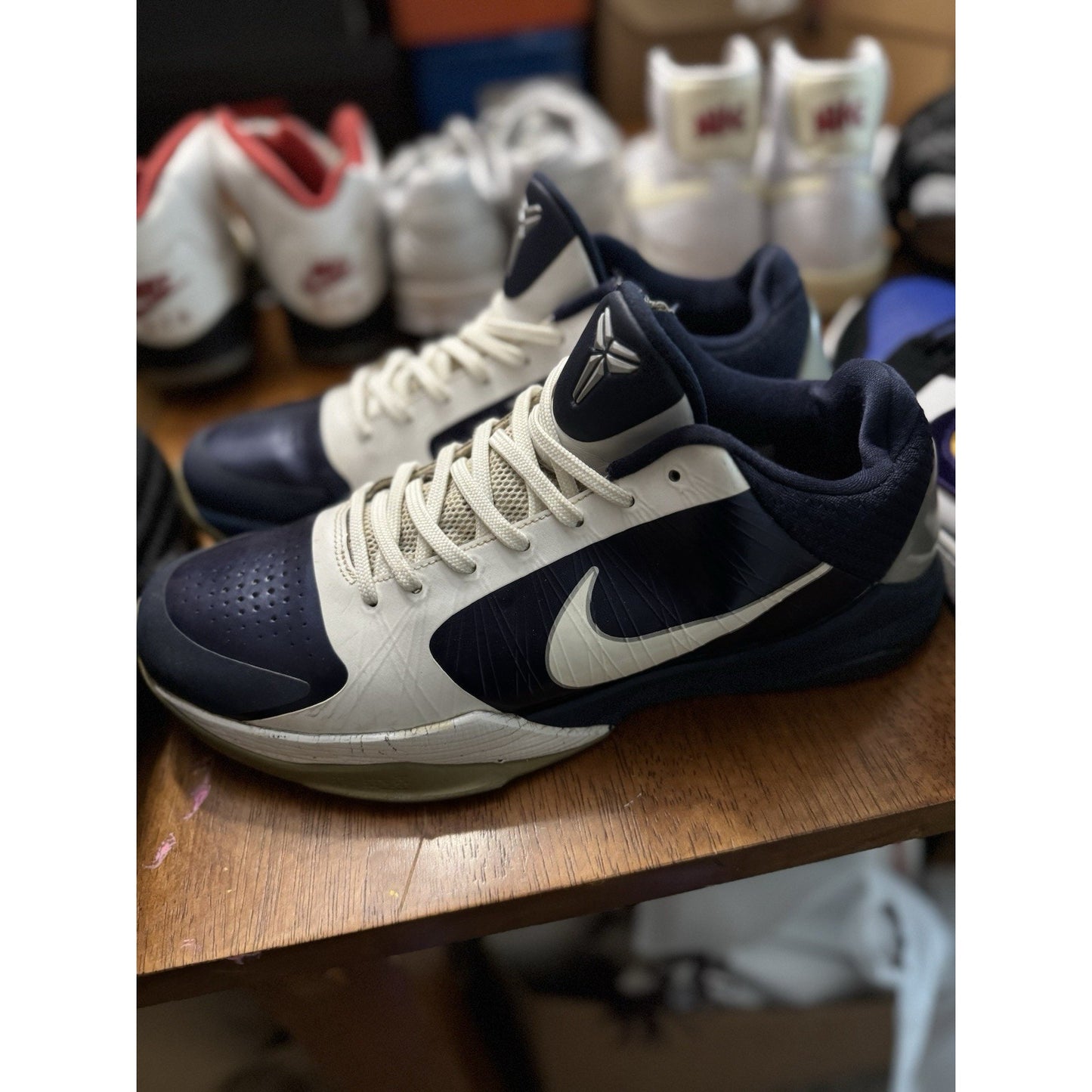 Size 11 - Nike Zoom Kobe 5 TB Midnight Navy NBS067