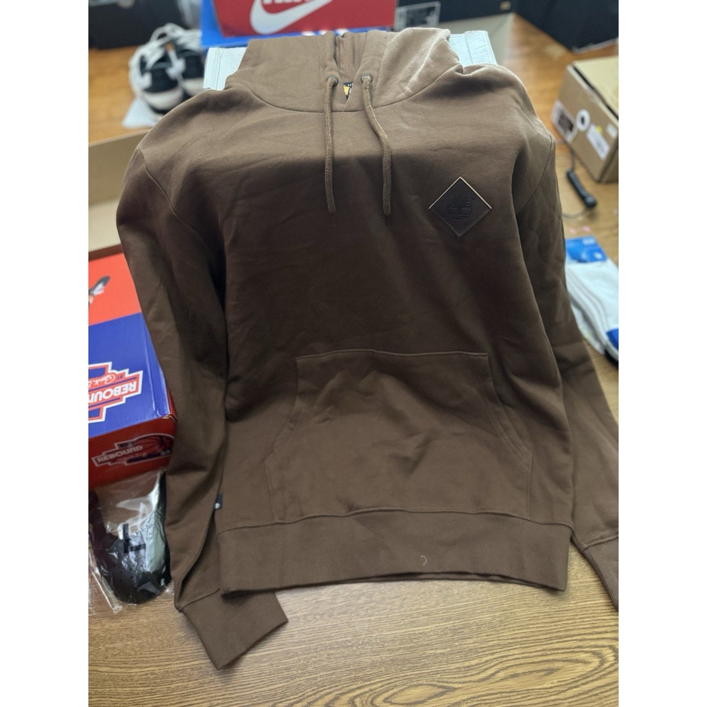 Size Small Timberland Brown Hoodie