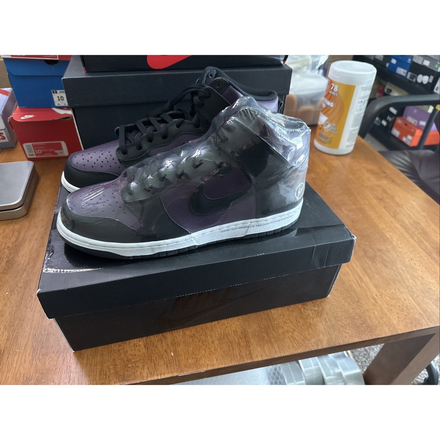 Size 12 - Nike Fragment Design x Dunk High Beijing BS408