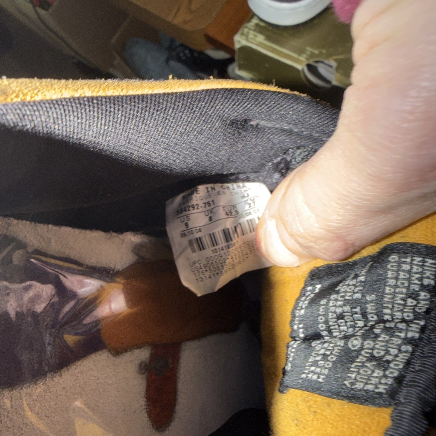 NIKE SB DUNK LOW MENS GOOFY BOY SIZE 9 OG BOX