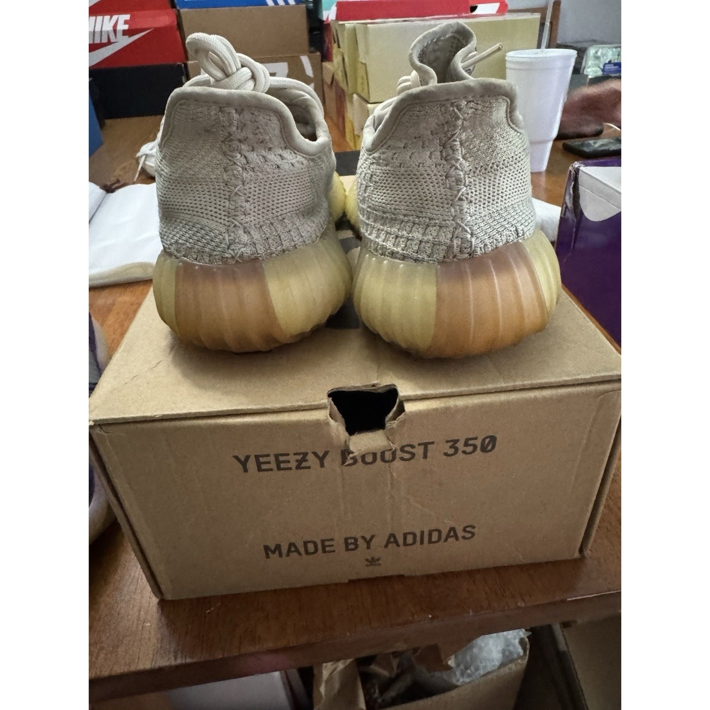 Size 6 - Yeezy Boost 350 V2 Citrin Non-Reflective BS309