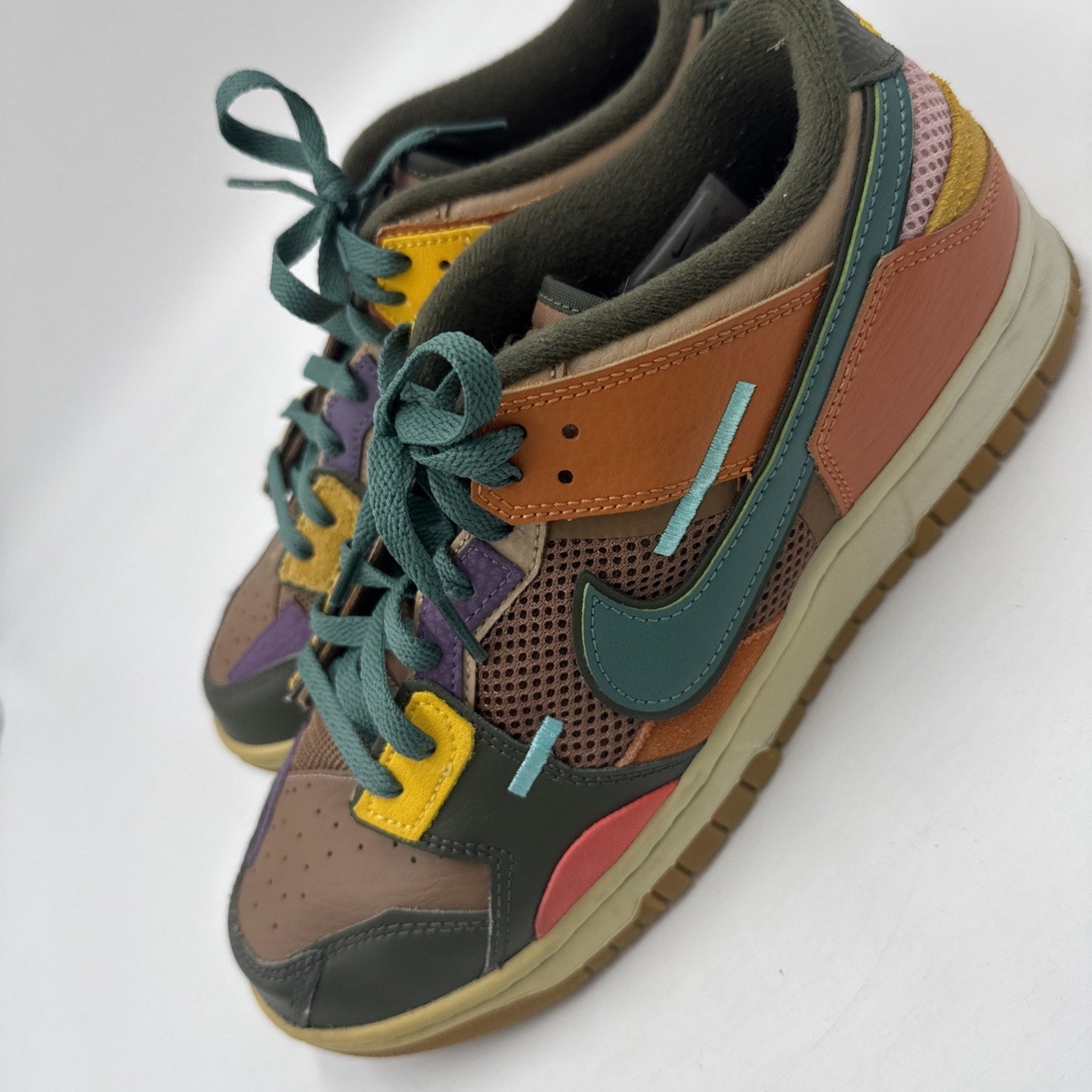 Size 9.5 - Nike Dunk Low Scrap - DB0500-200