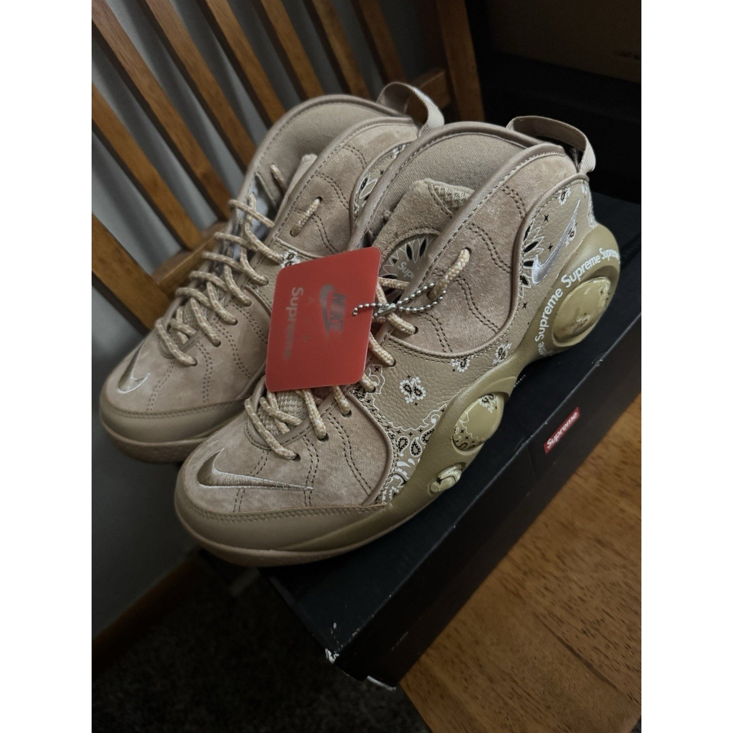 Size 8 - Nike Supreme x Air Zoom Flight 95 SP Hemp BS303