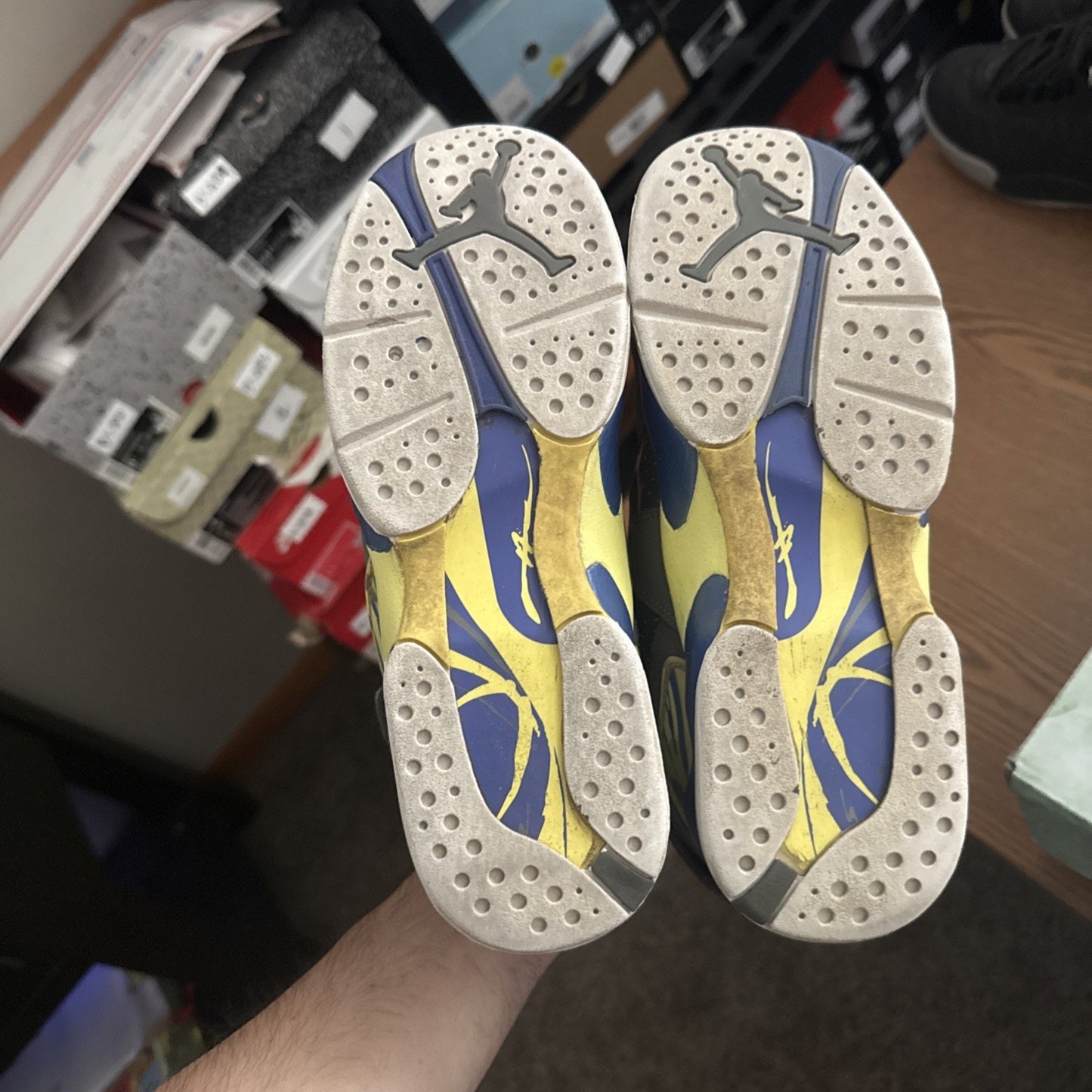Size 5.5y Jordan 8 Retro 580528-038