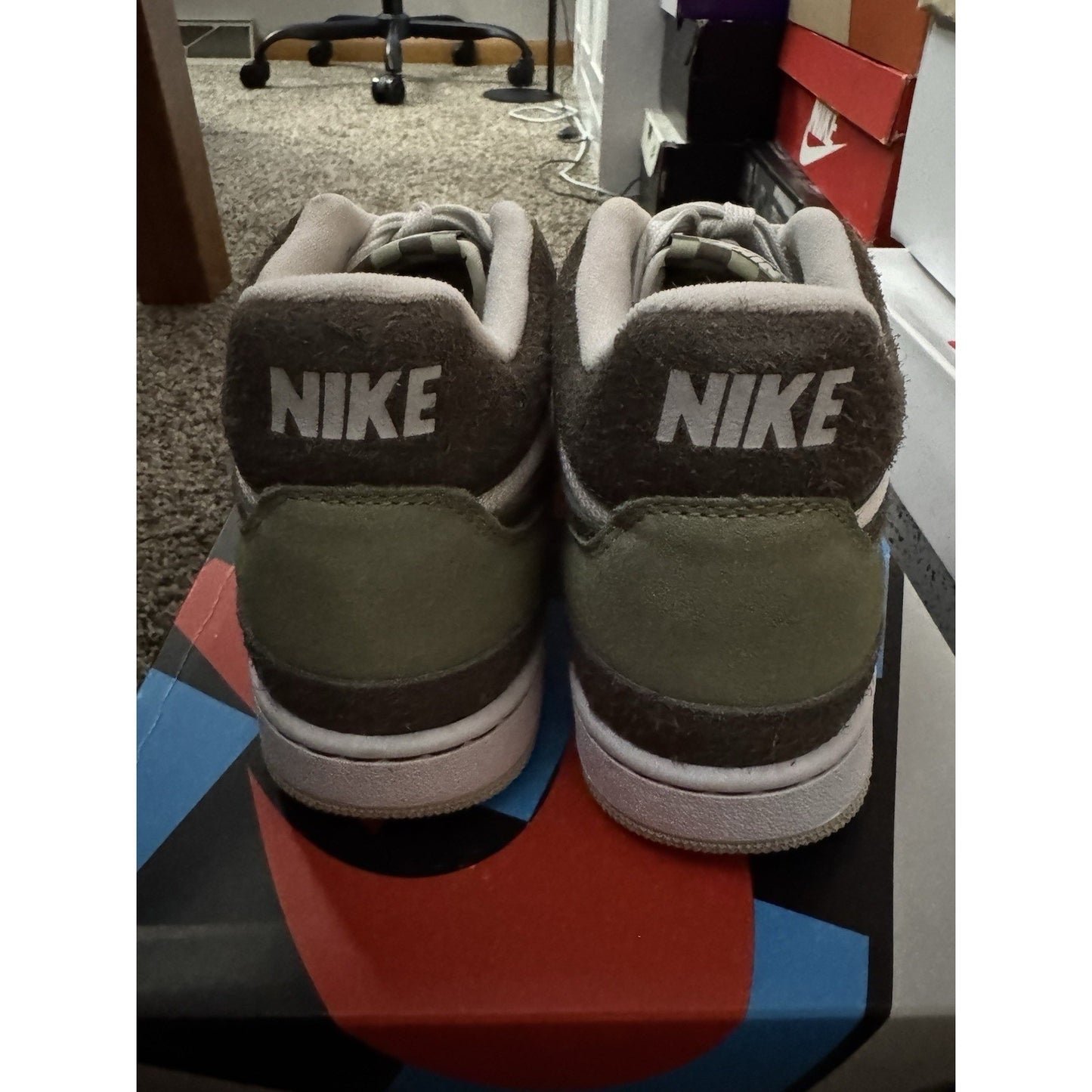 Size 11.5 - Nike Mac Attack Oil Green BS313