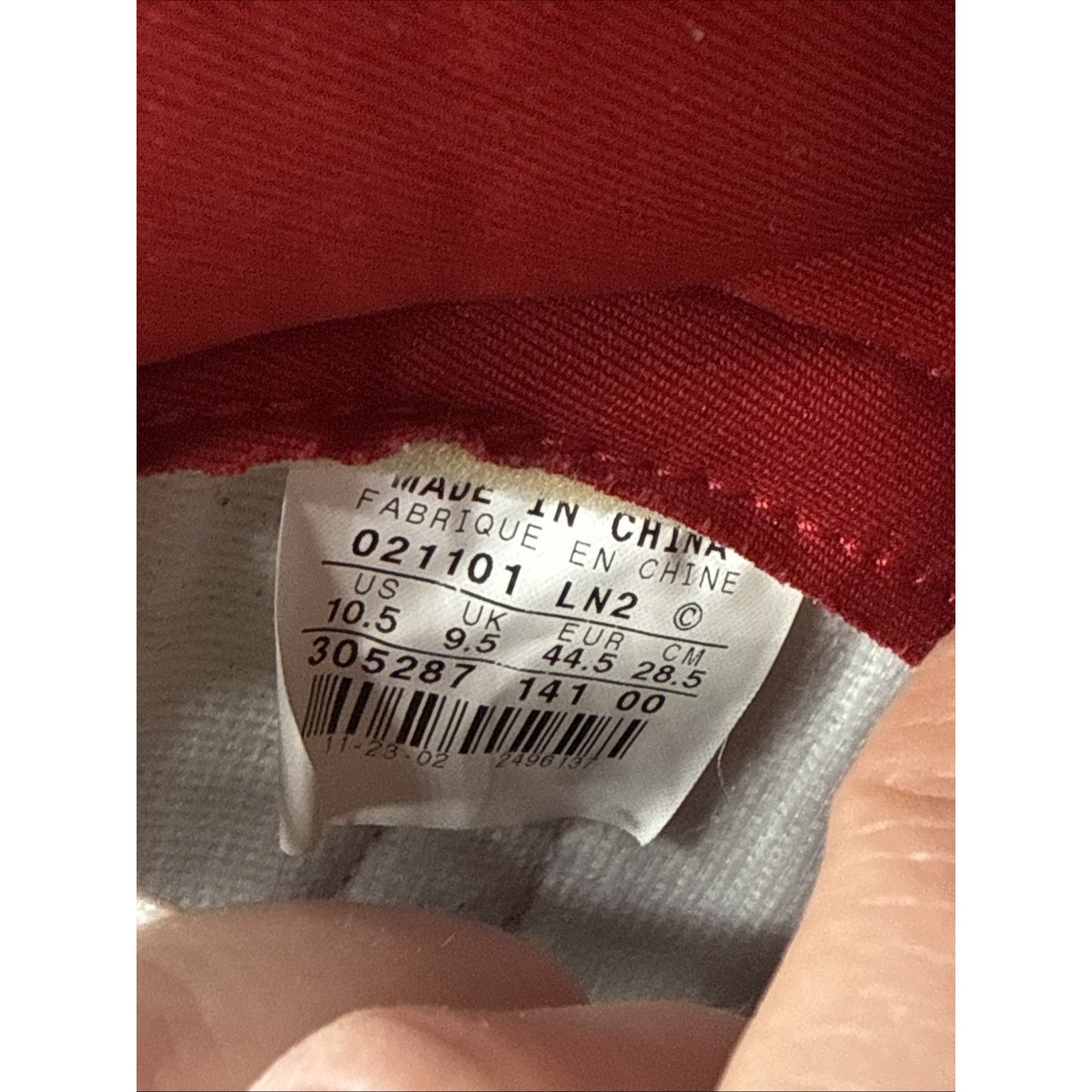 Size 10.5 - Nike Dunk High Rapid Varisty Red