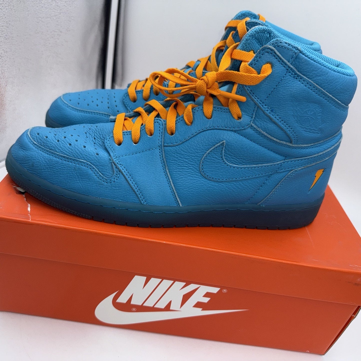 Size 13 - Air Jordan 1 Retro OG G8RD High Blue Lagoon