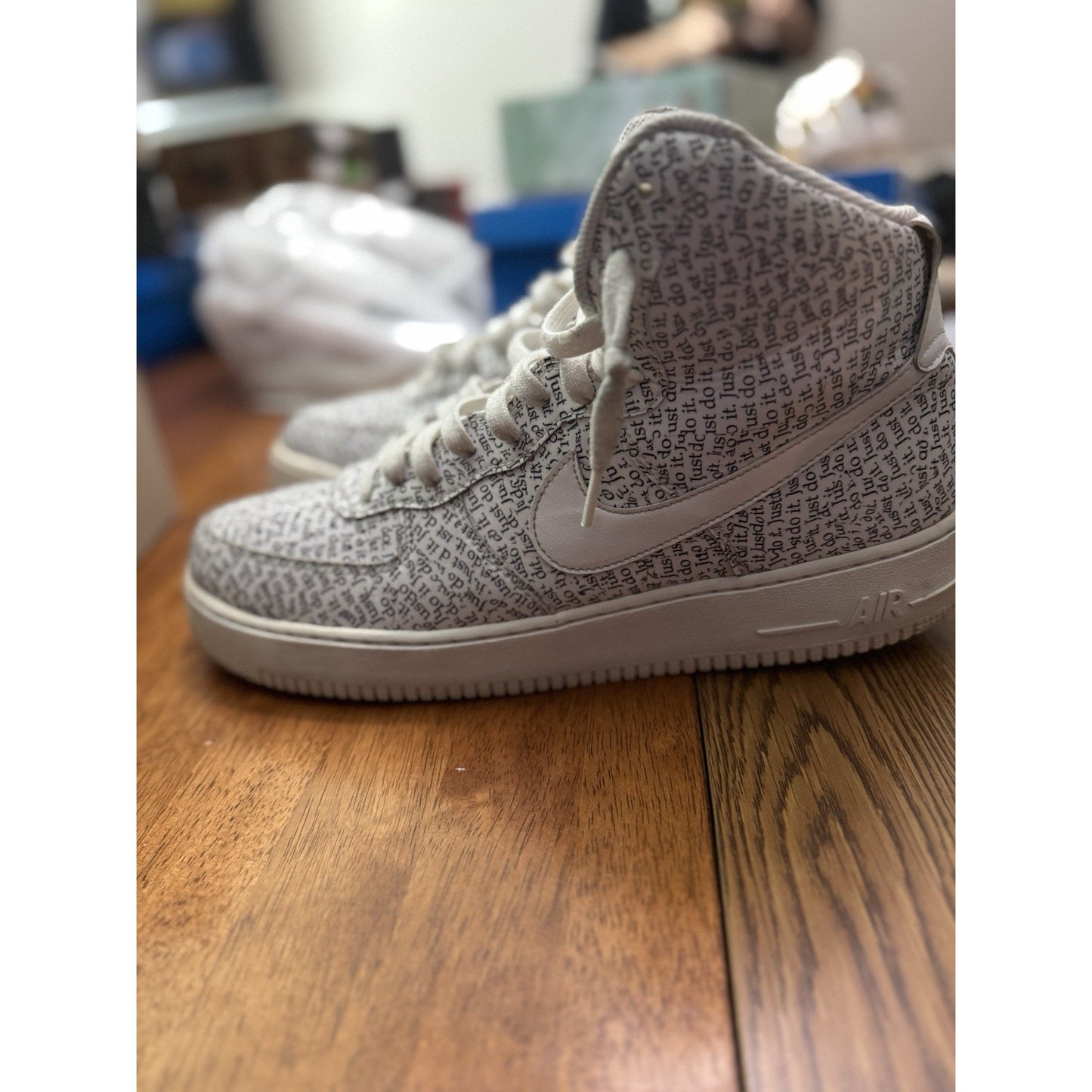 Size 13 - Nike Air Force 1 '07 LV8 High Just Do It