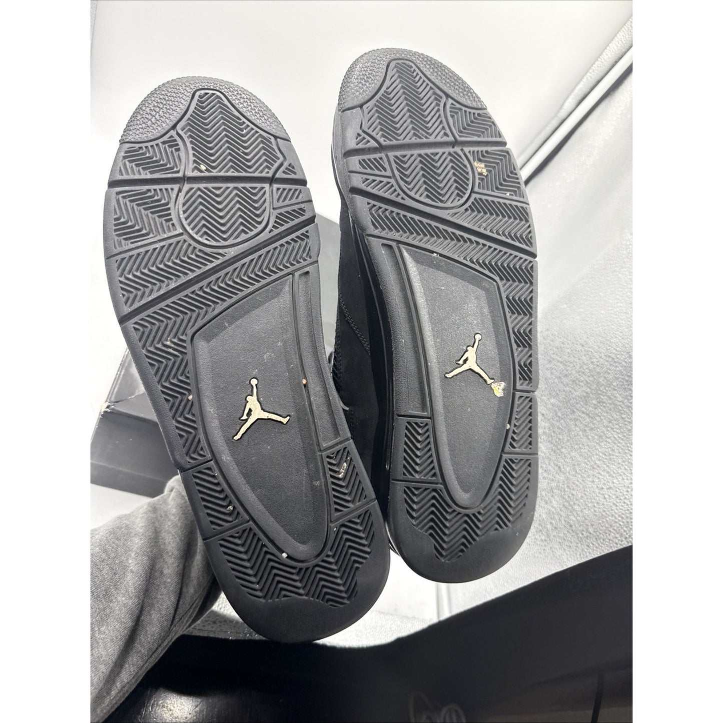 Size 15 - Jordan 4 Retro Mid Black Cat