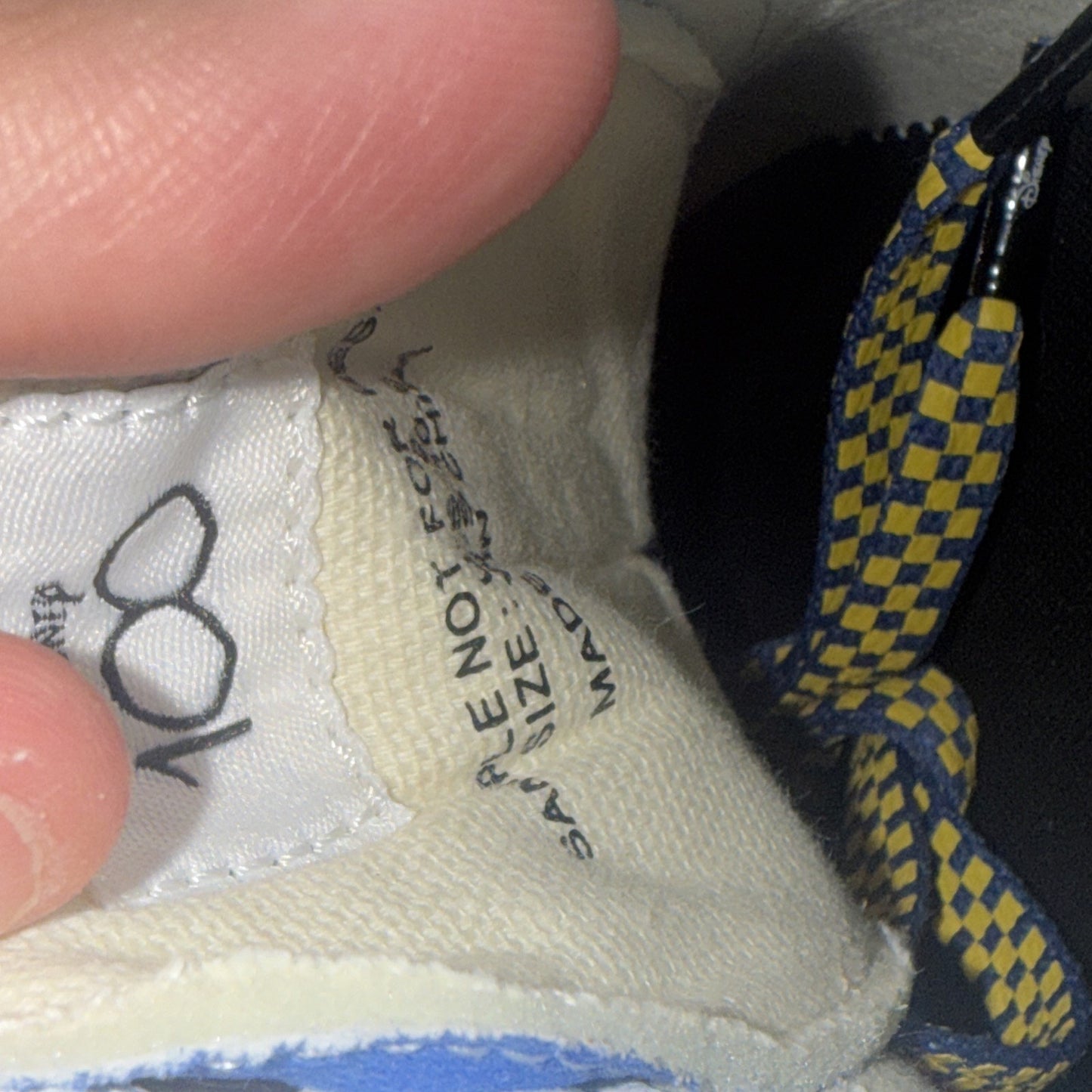 Size 9 - VANS Disney x Old Skool 100th Anniversary - Donald Duck “Sample” Pair