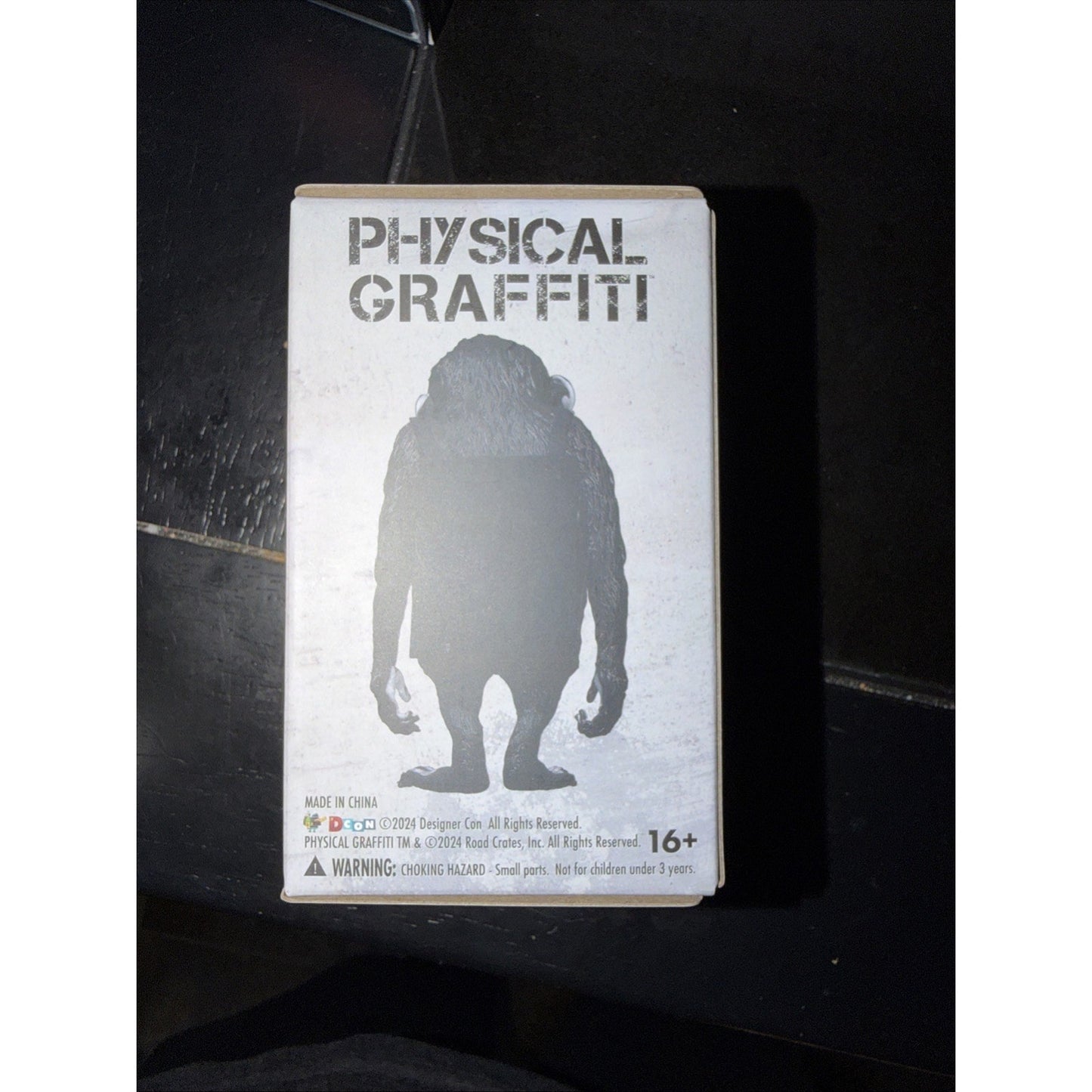 Physical Graffiti DesignerCon Exclusive Glow Chimpanzee Vinyl Figure