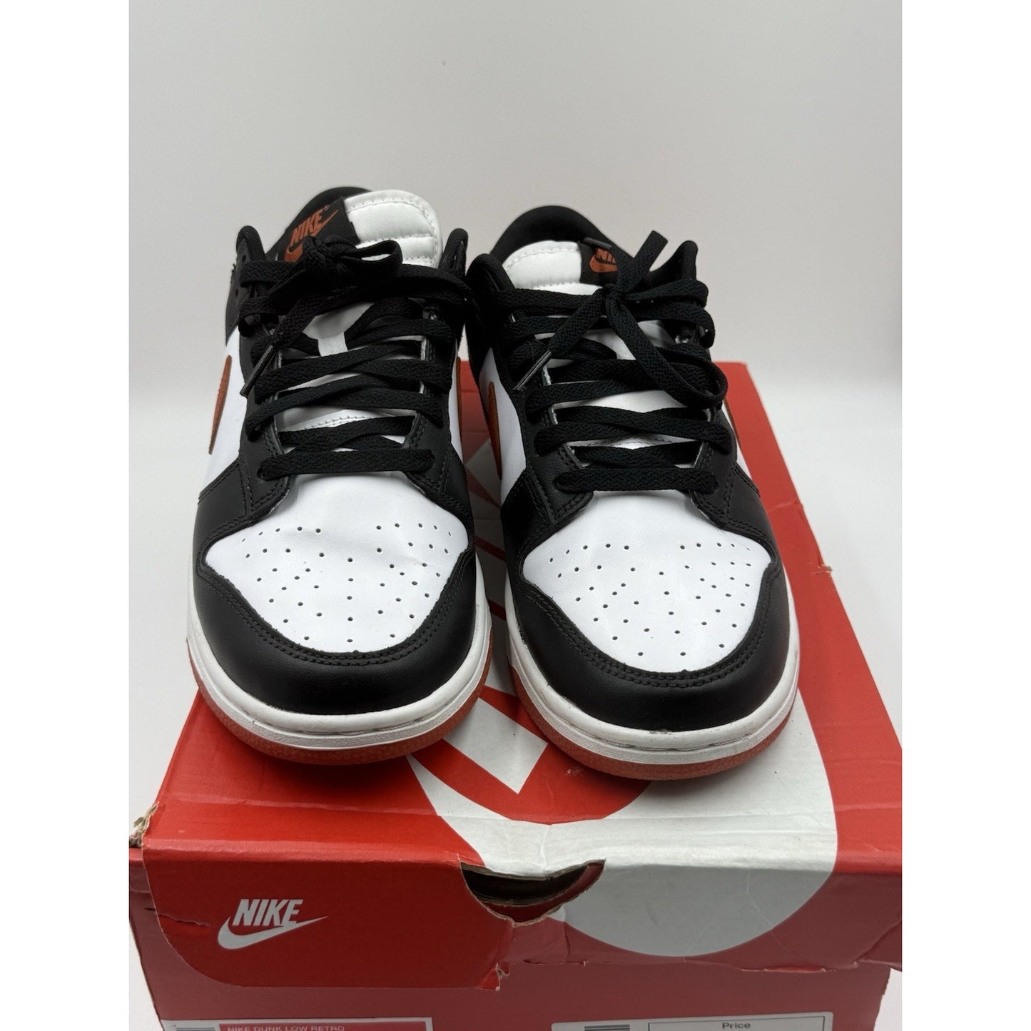 Size 10 - Nike Dunk Low Black Dragon Red