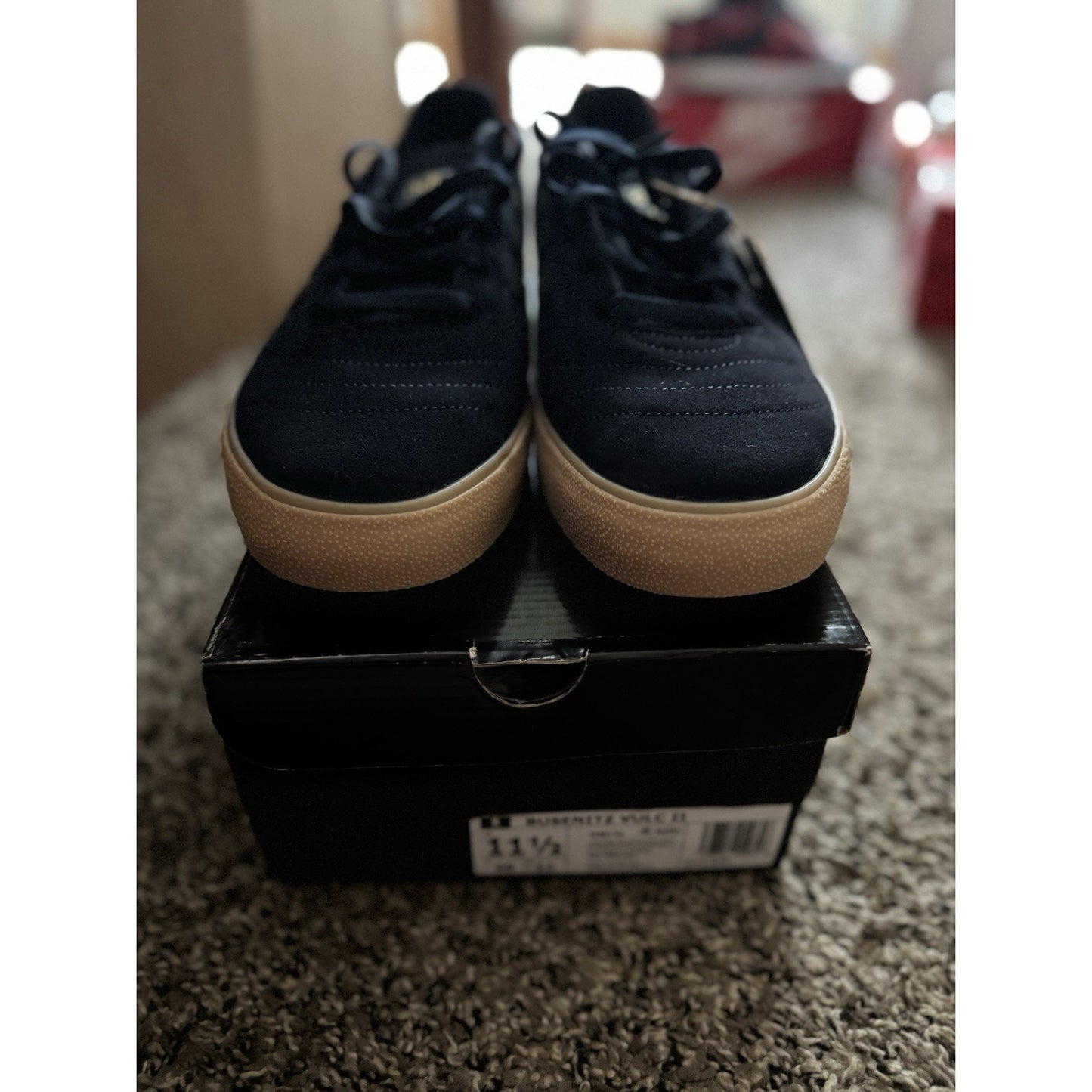 Size 11.5 - adidas Busenitz Vulc 2 Legend Ink Olive Strata BS276
