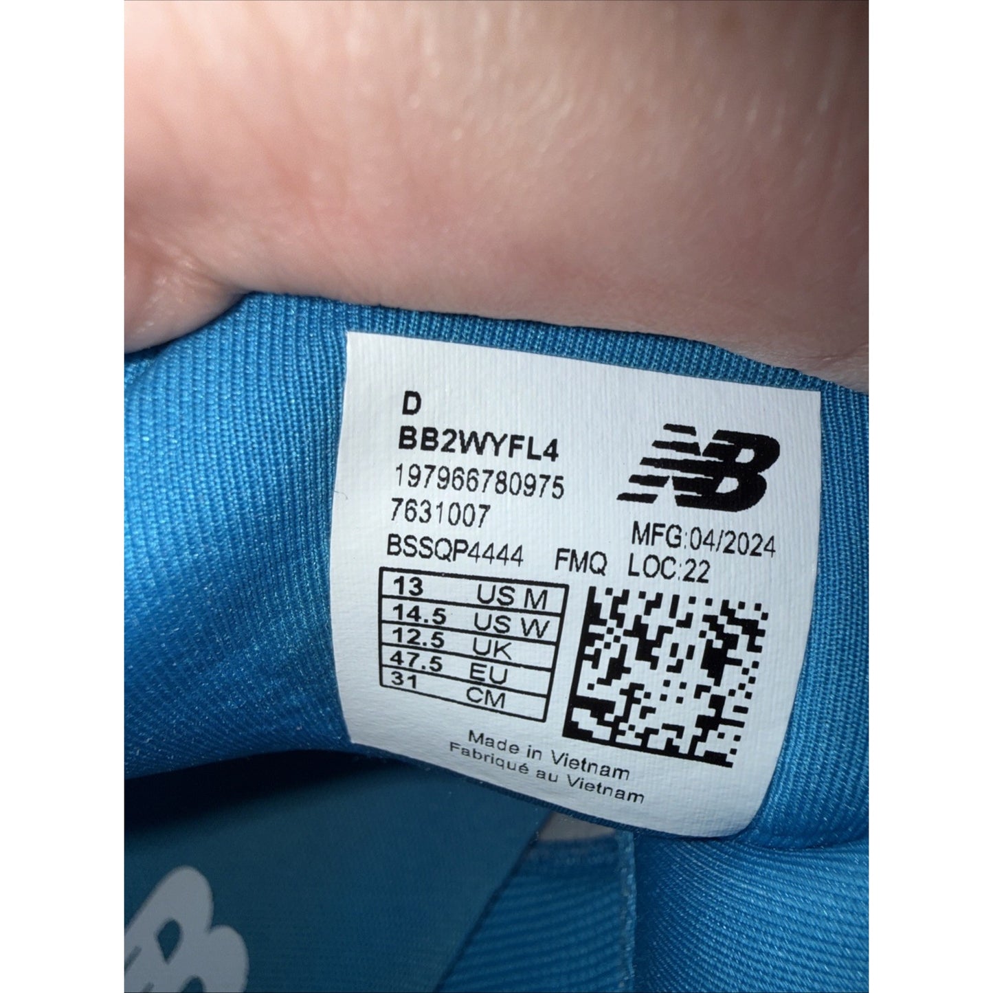 New Balance Jamal Murray x Two WXY V4 Blue Arrow - BB2WYFL4