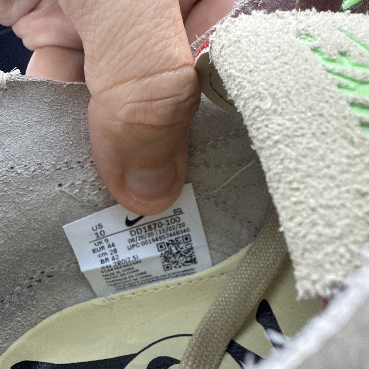 Size 10 - Nike CLOT x Air Max 1 2021 Kiss of Death