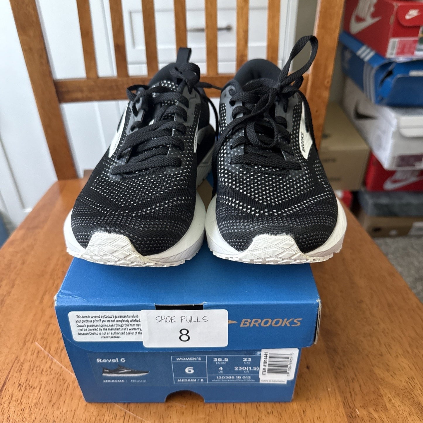size 6 Brooks Energize Neutral BS196